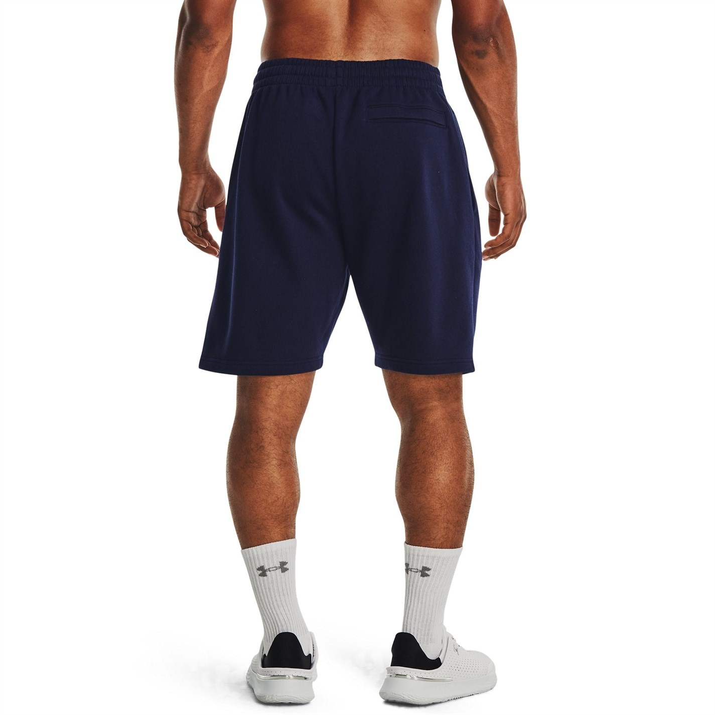 Kraťasy Under Armour Midnight Navy 9081797 UA Rival Fleece Shorts Men's - 3
