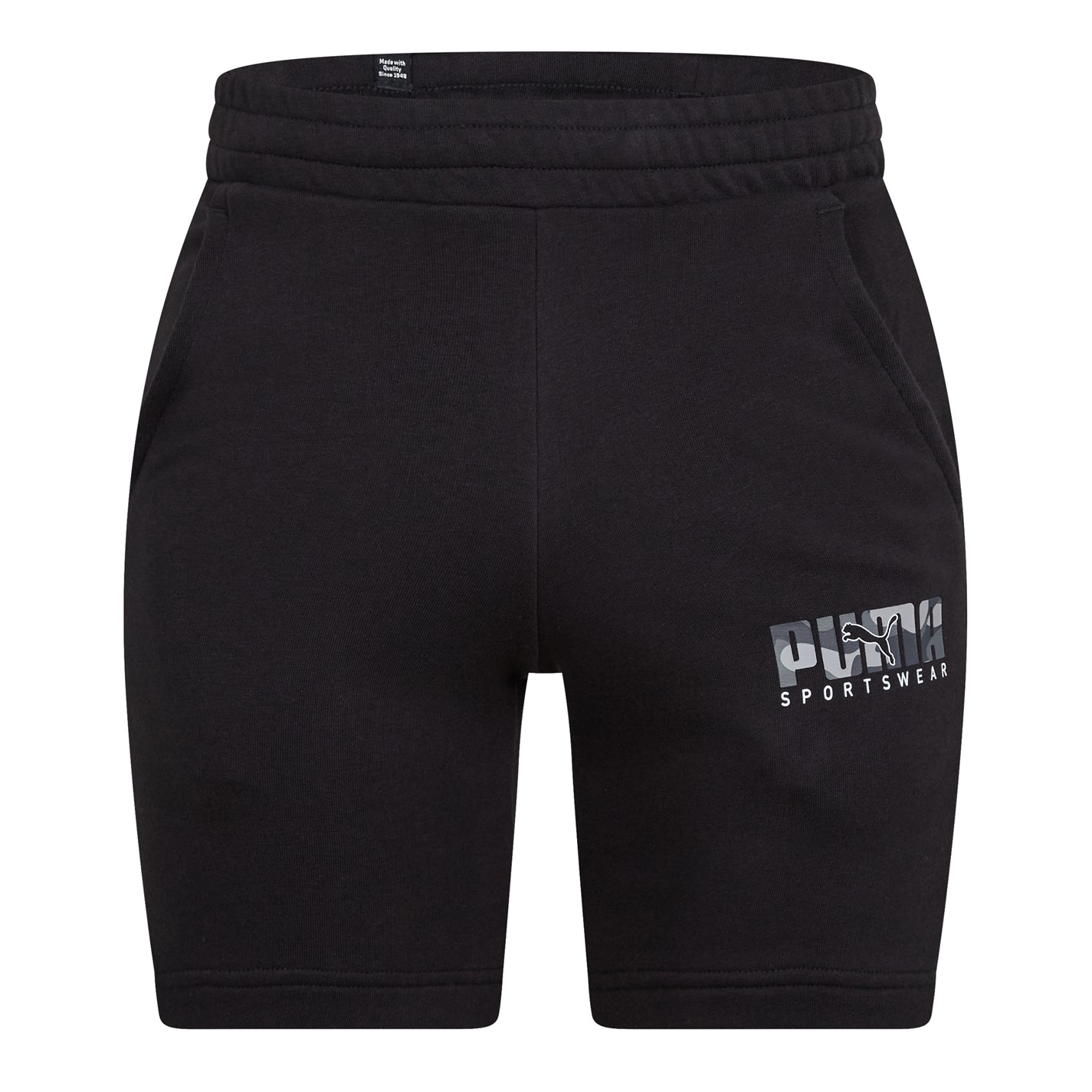 Kraťasy Puma Puma Black 5424088 Men's Key Camo Graphic Fleece Jogger Shorts - 1