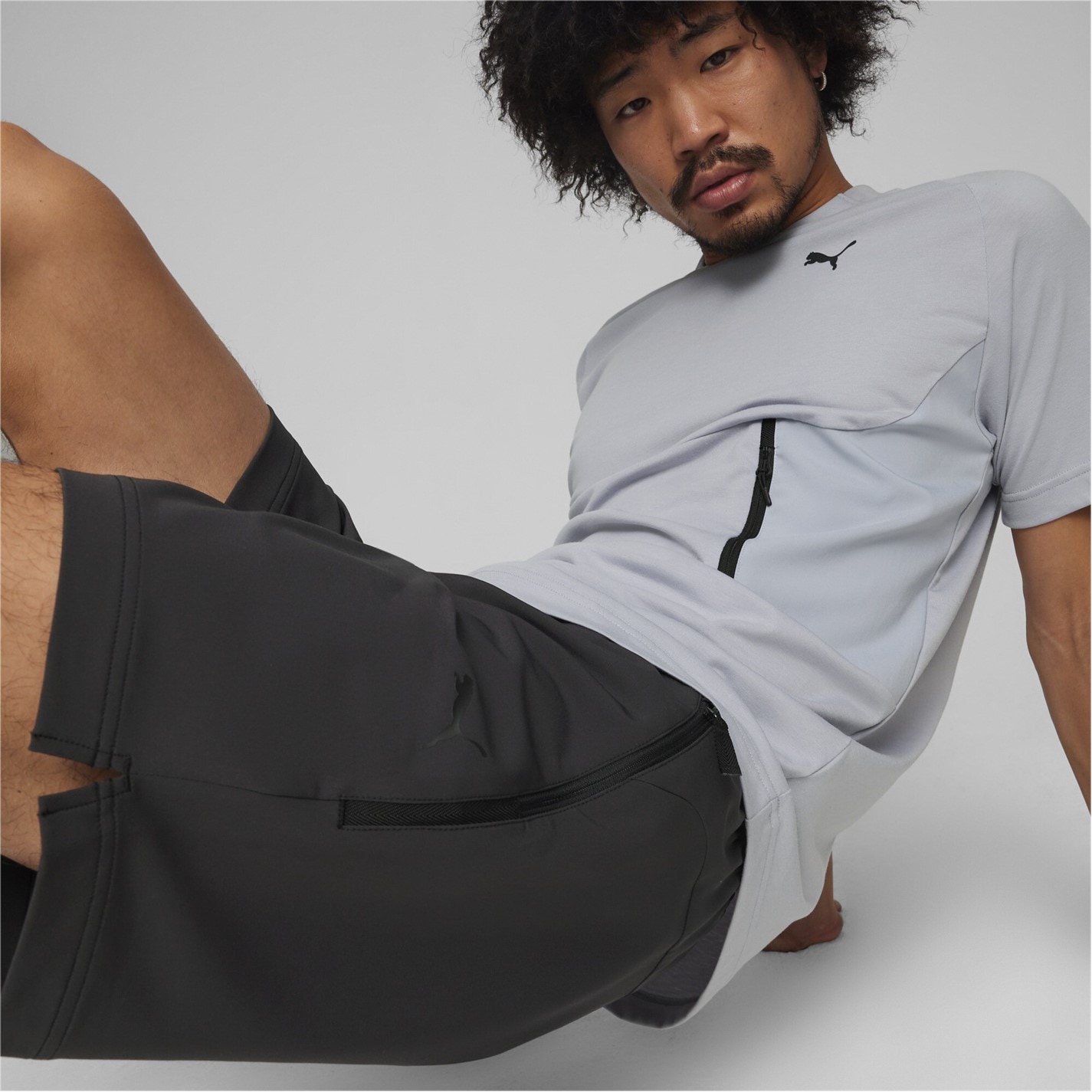 Kraťasy Puma Puma Black 936701 Men's Pumatech Fleece Jogger Shorts - 4
