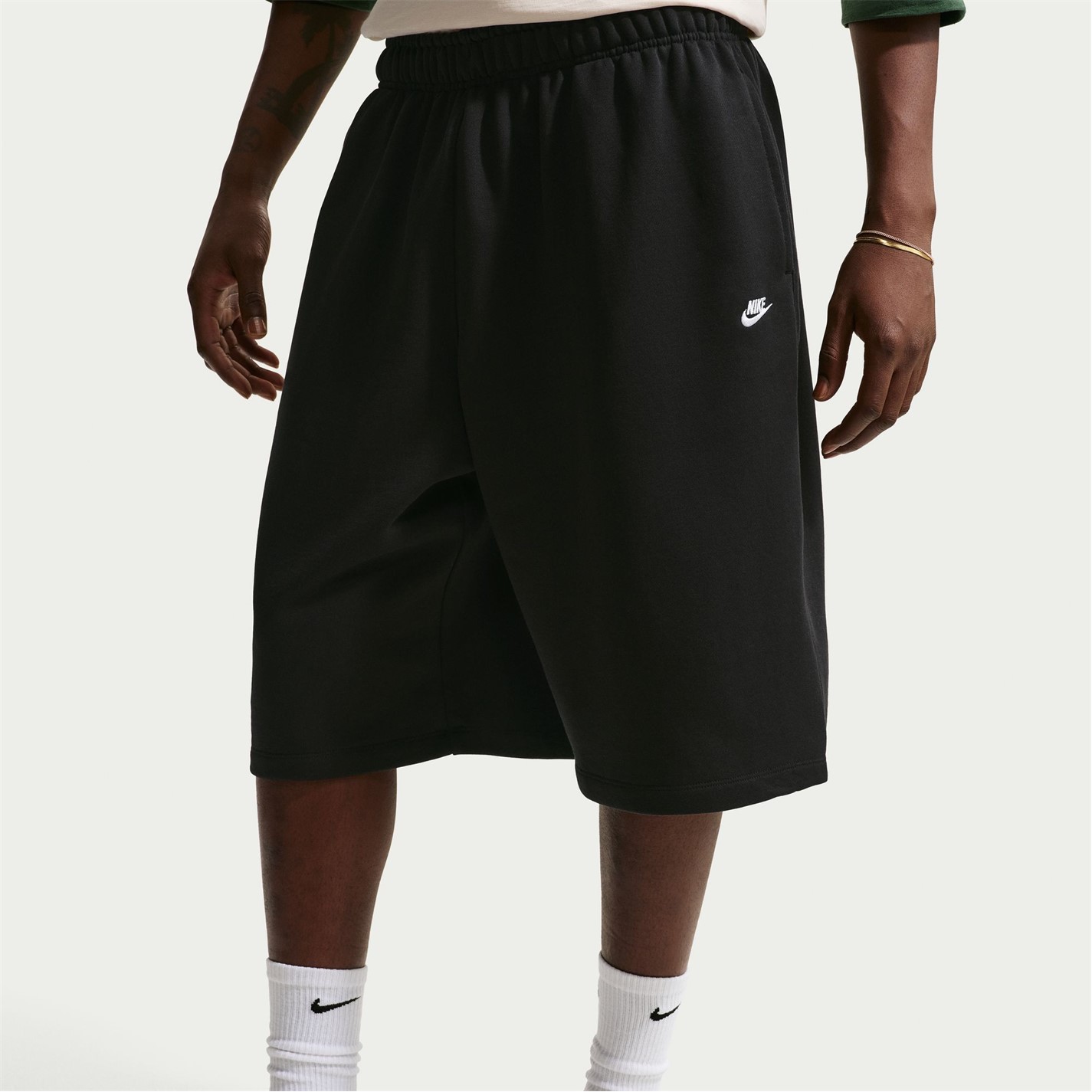 Kraťasy Nike Black 1036060 Men's Club Fleece Jogger Shorts - 1