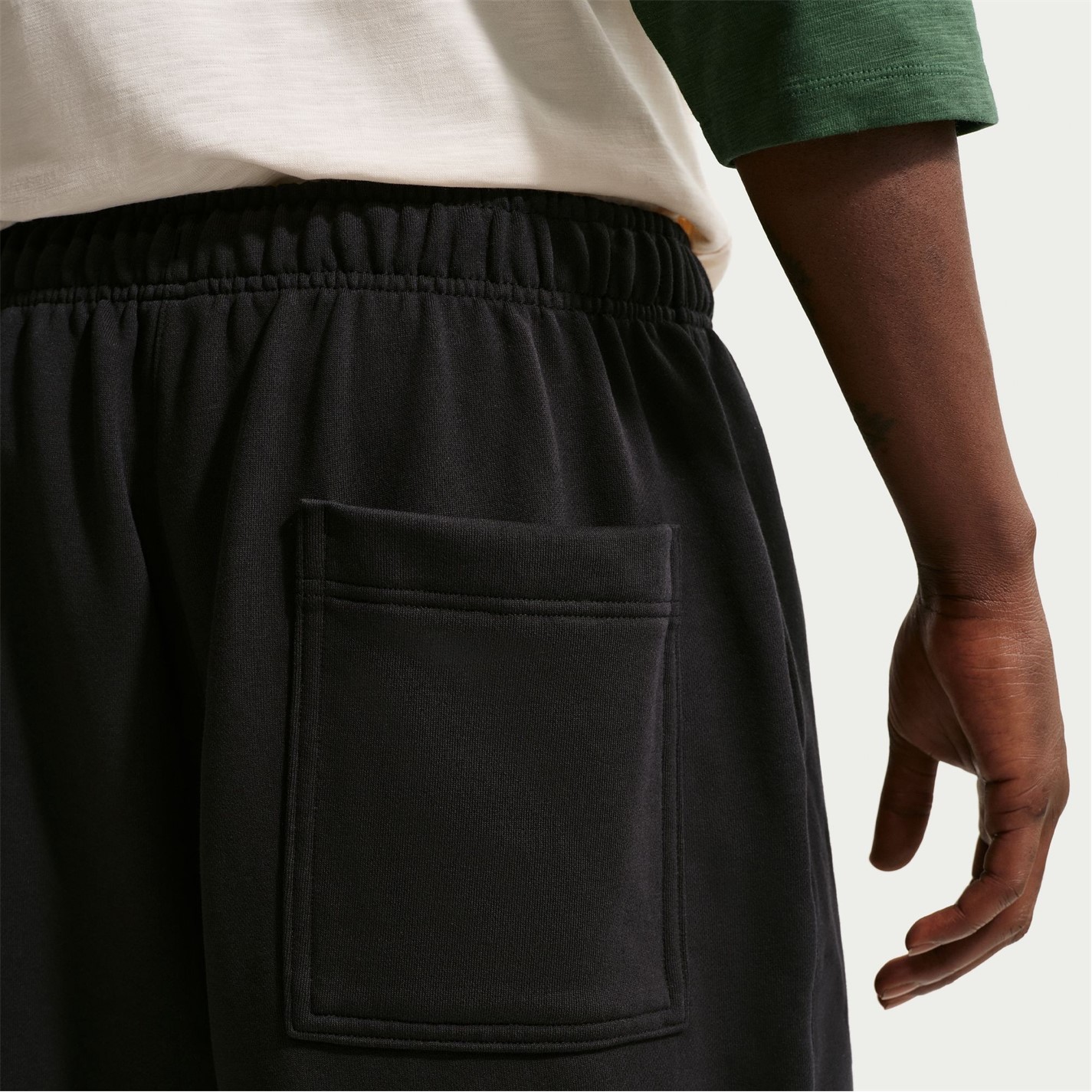 Kraťasy Nike Black 1036060 Men's Club Fleece Jogger Shorts - 2