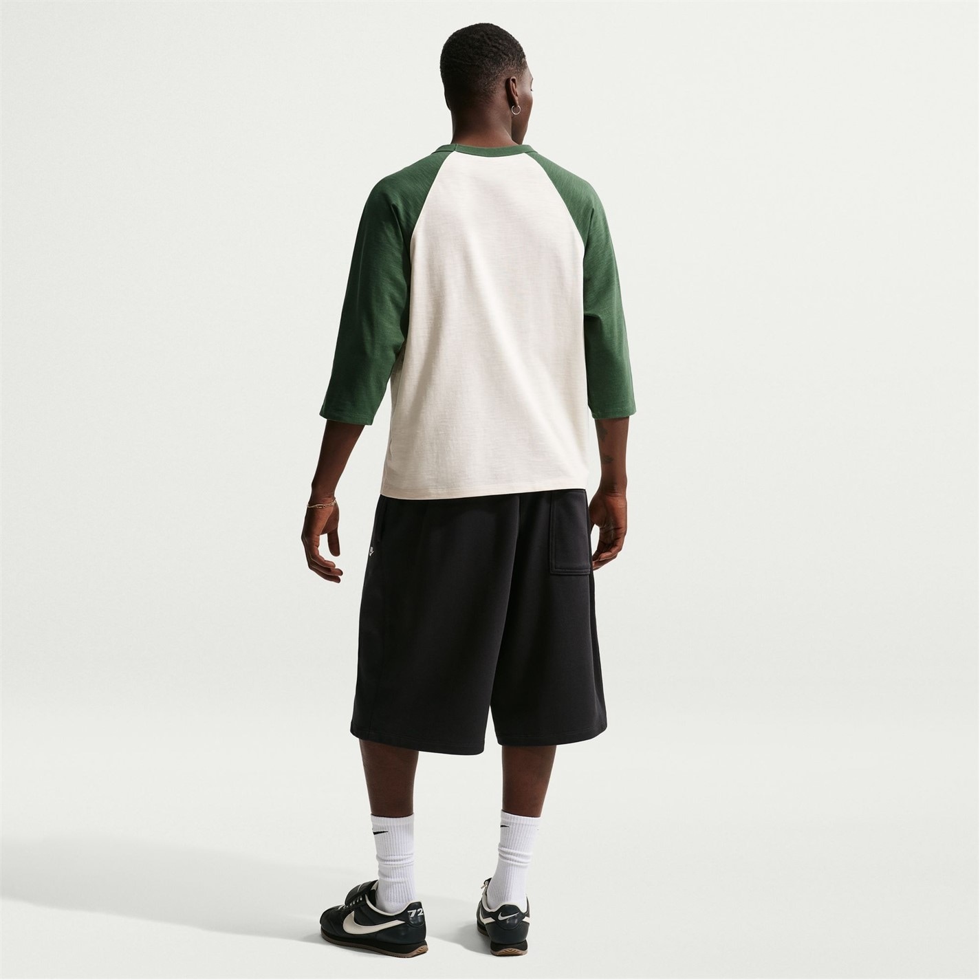 Kraťasy Nike Black 1036060 Men's Club Fleece Jogger Shorts - 5