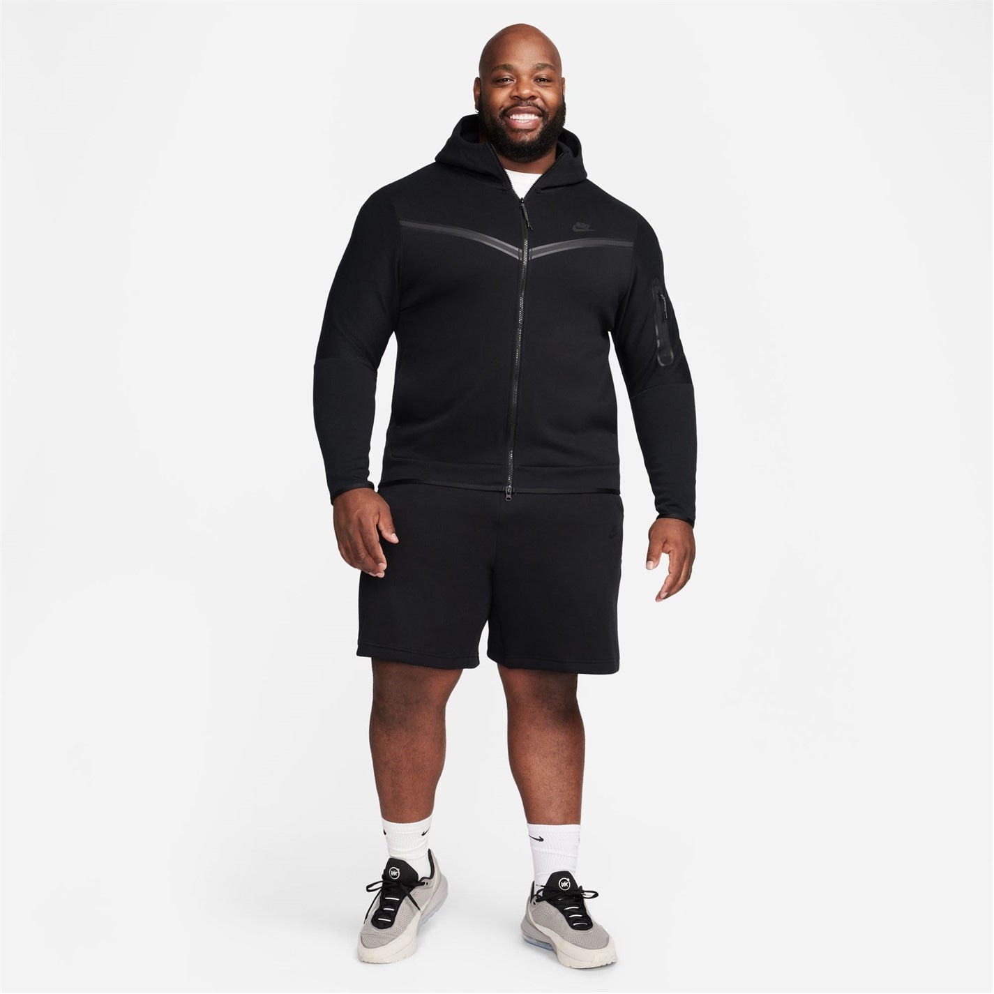 Kraťasy Nike Black 8473051 Sportswear Tech Fleece Shorts Mens - 16