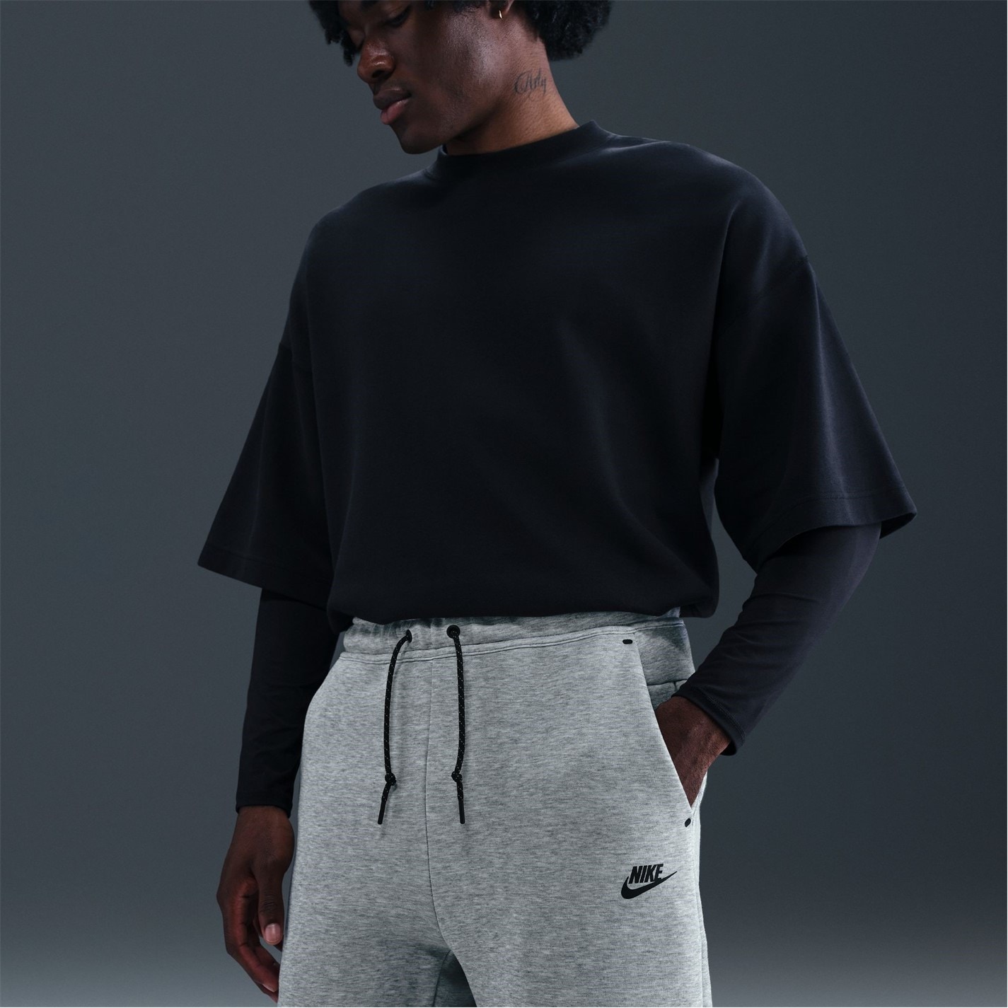 Kraťasy Nike Grey 6818744 Sportswear Tech Fleece Shorts Mens - 6