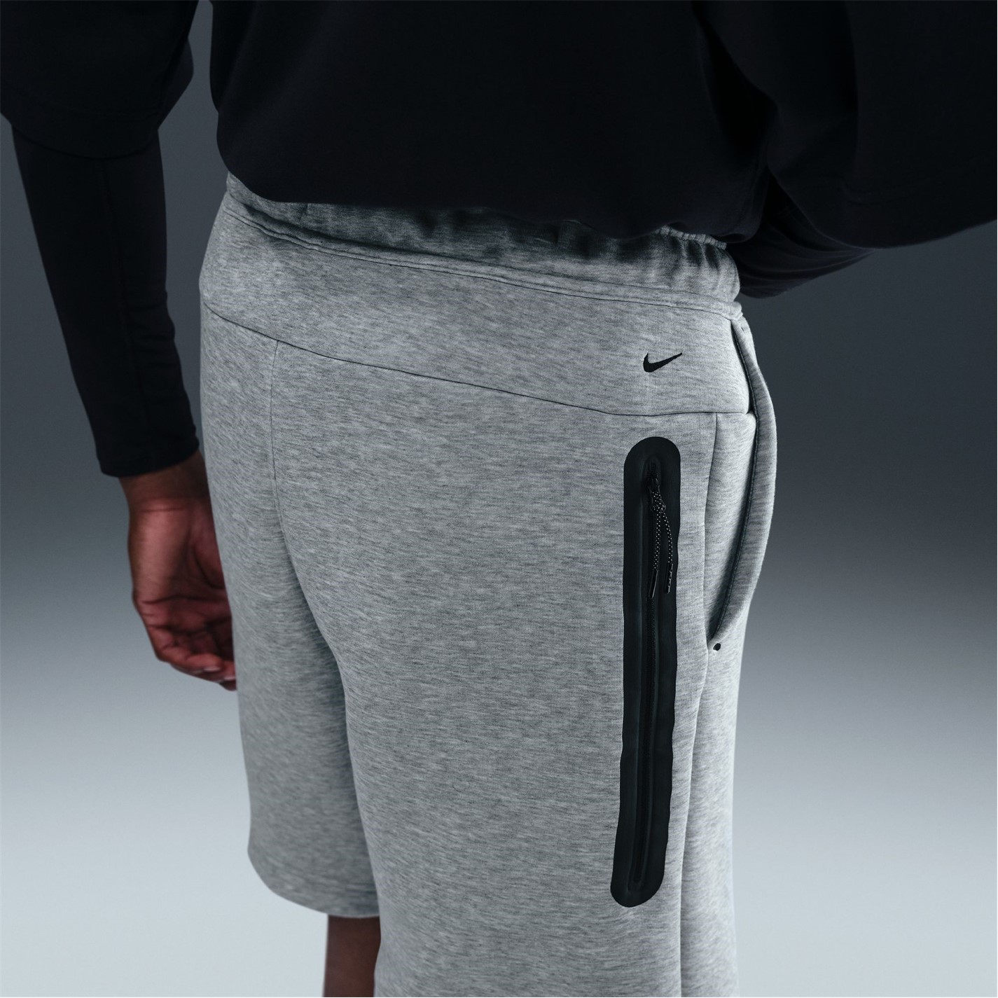 Kraťasy Nike Grey 6818744 Sportswear Tech Fleece Shorts Mens - 10