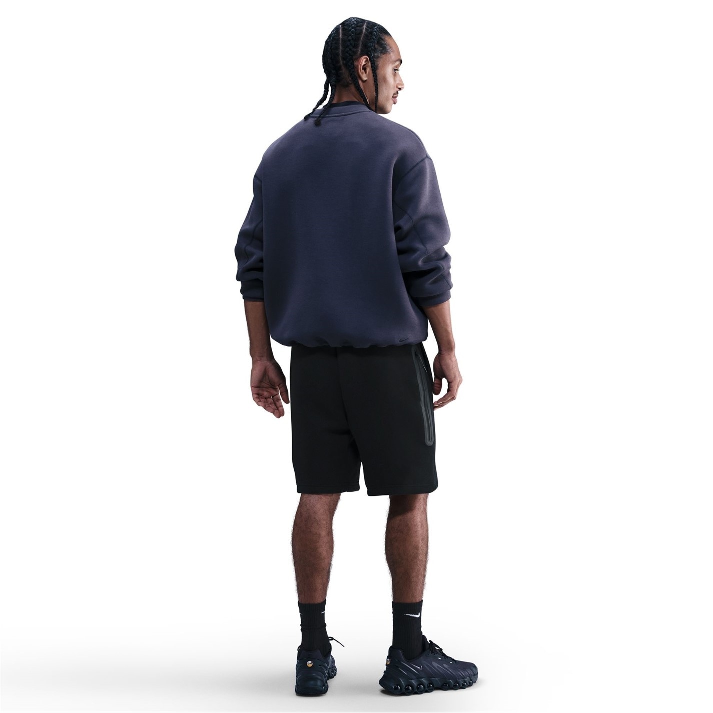 Kraťasy Nike Black 5695723 Sportswear Tech Fleece Shorts Mens - 4