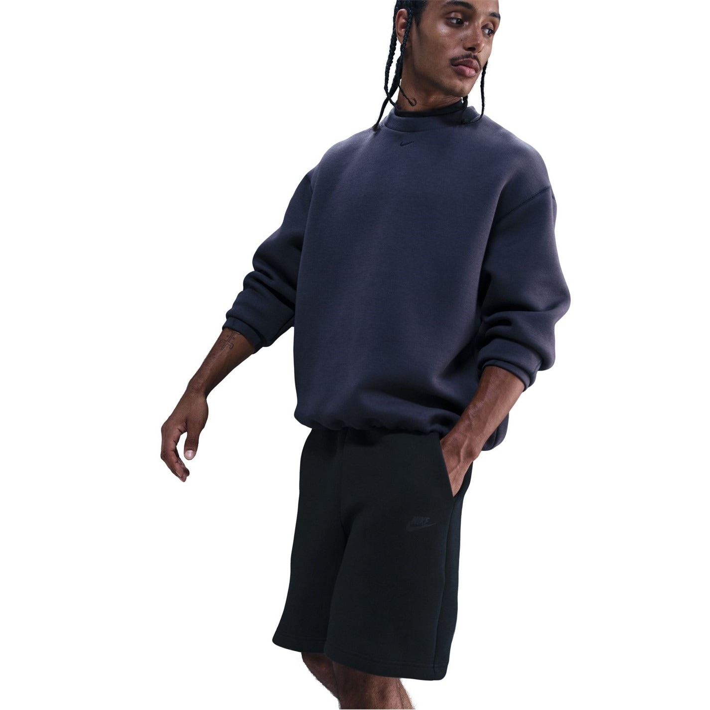 Kraťasy Nike Black 5695723 Sportswear Tech Fleece Shorts Mens - 5