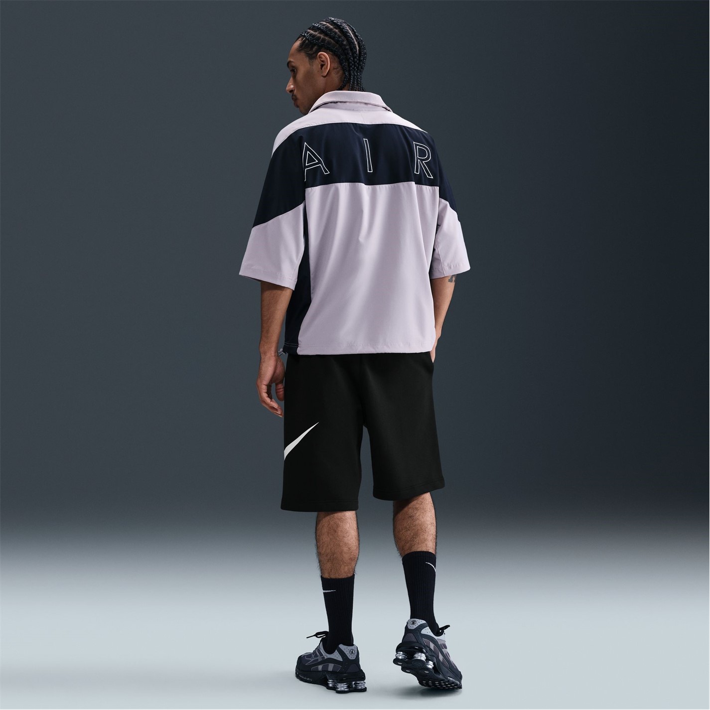 Kraťasy Nike Black 6744845 Sportswear Club Men's Graphic Shorts - 14