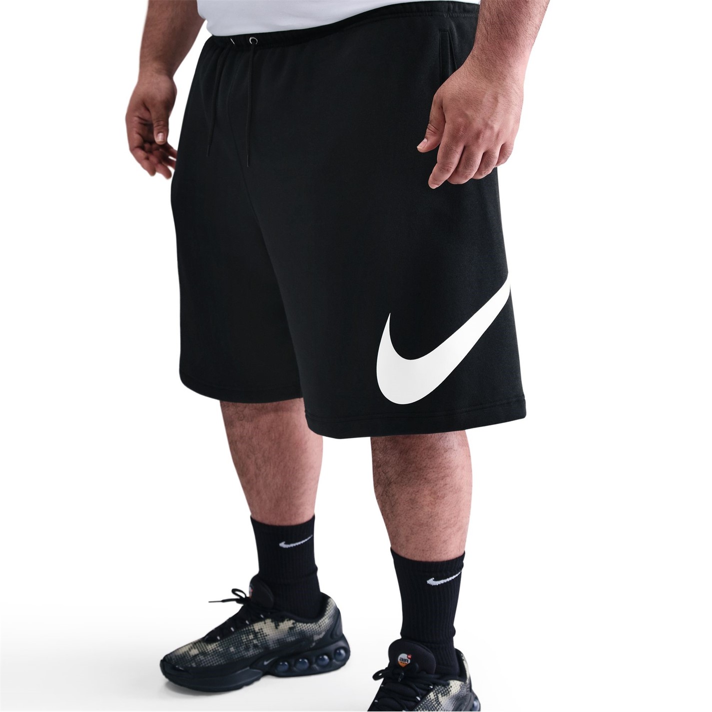 Kraťasy Nike Black 6744845 Sportswear Club Men's Graphic Shorts - 9