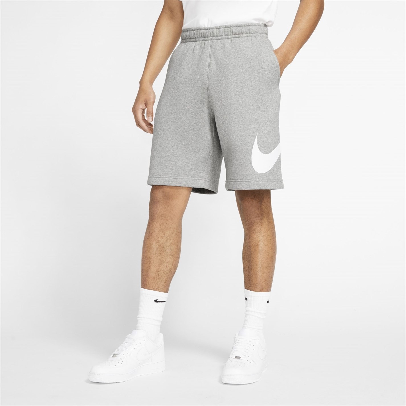 Kraťasy Nike Dk Grey 3904499 Sportswear Club Men's Graphic Shorts - 3