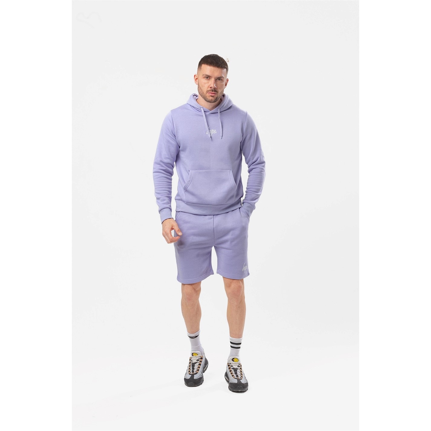 Kraťasy Hype Purple 4963492 Men's Fleece Jogger Shorts - 1