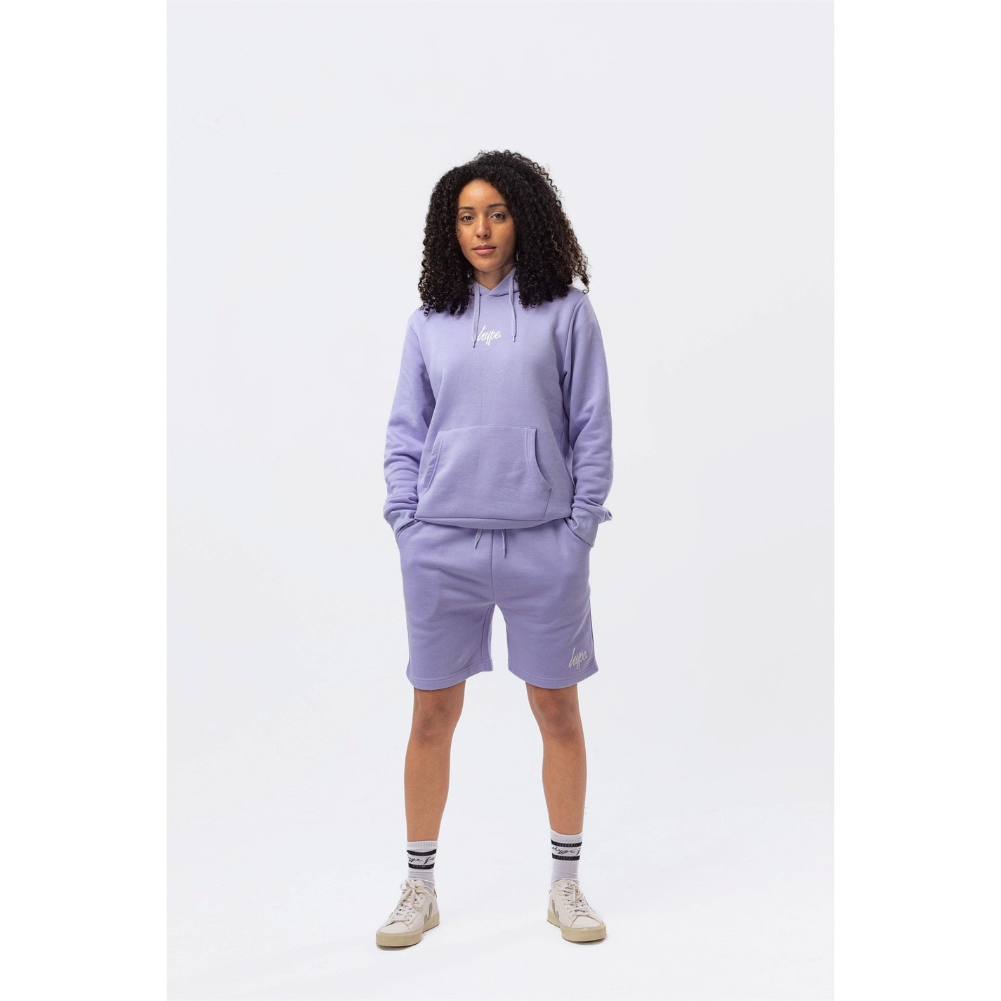 Kraťasy Hype Purple 4963492 Men's Fleece Jogger Shorts - 2