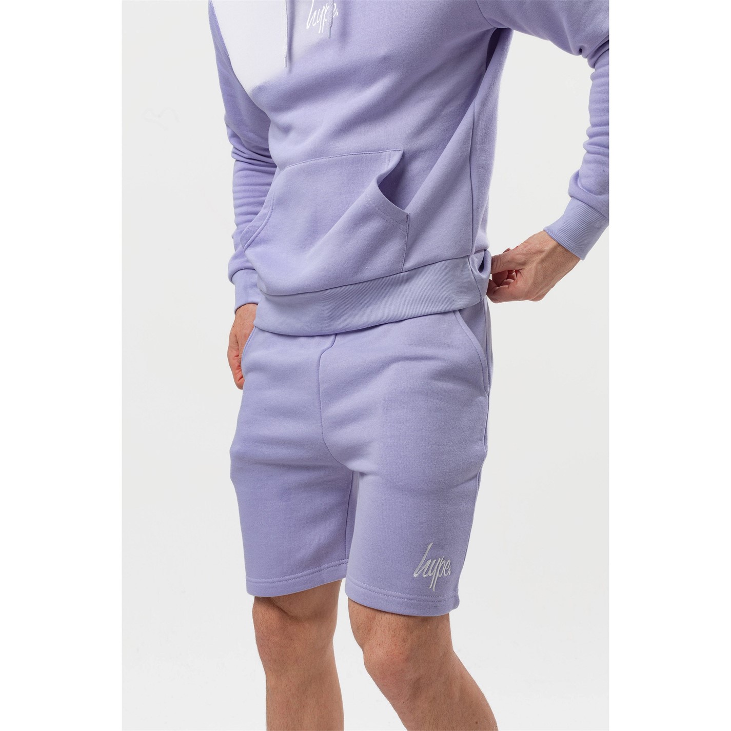 Kraťasy Hype Purple 4963492 Men's Fleece Jogger Shorts - 5