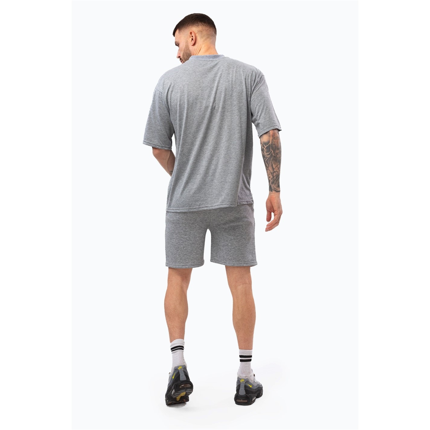 Kraťasy Hype Grey 5561369 Men's Fleece Jogger Shorts - 4