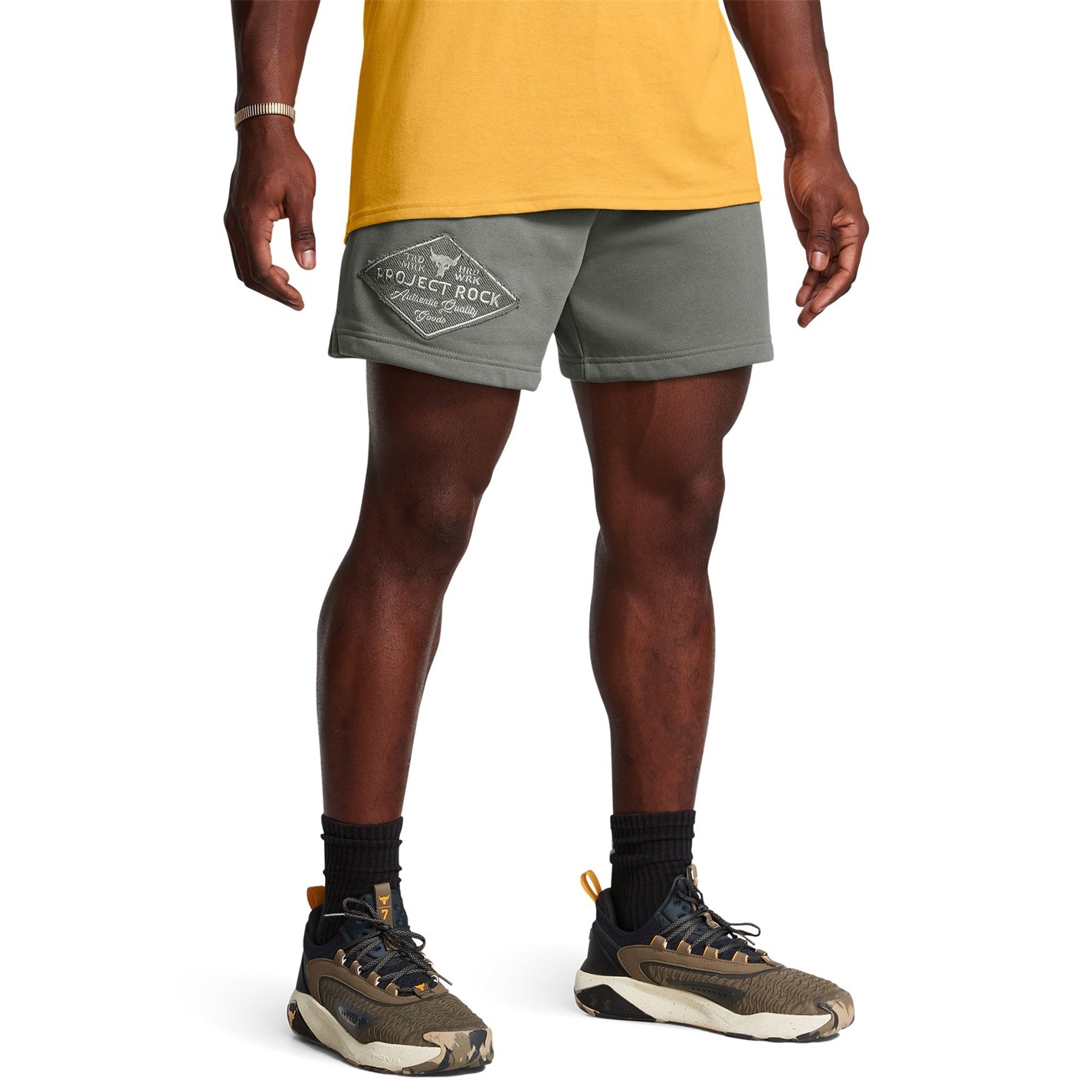 Kraťasy Under Armour Green 7612389 Men's Fleece Jogger Shorts - 2