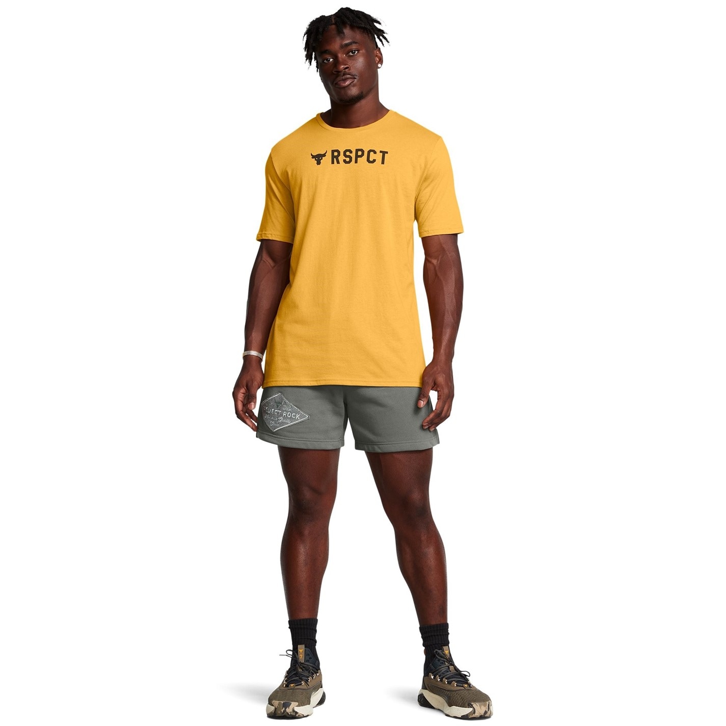 Kraťasy Under Armour Green 7612389 Men's Fleece Jogger Shorts - 4