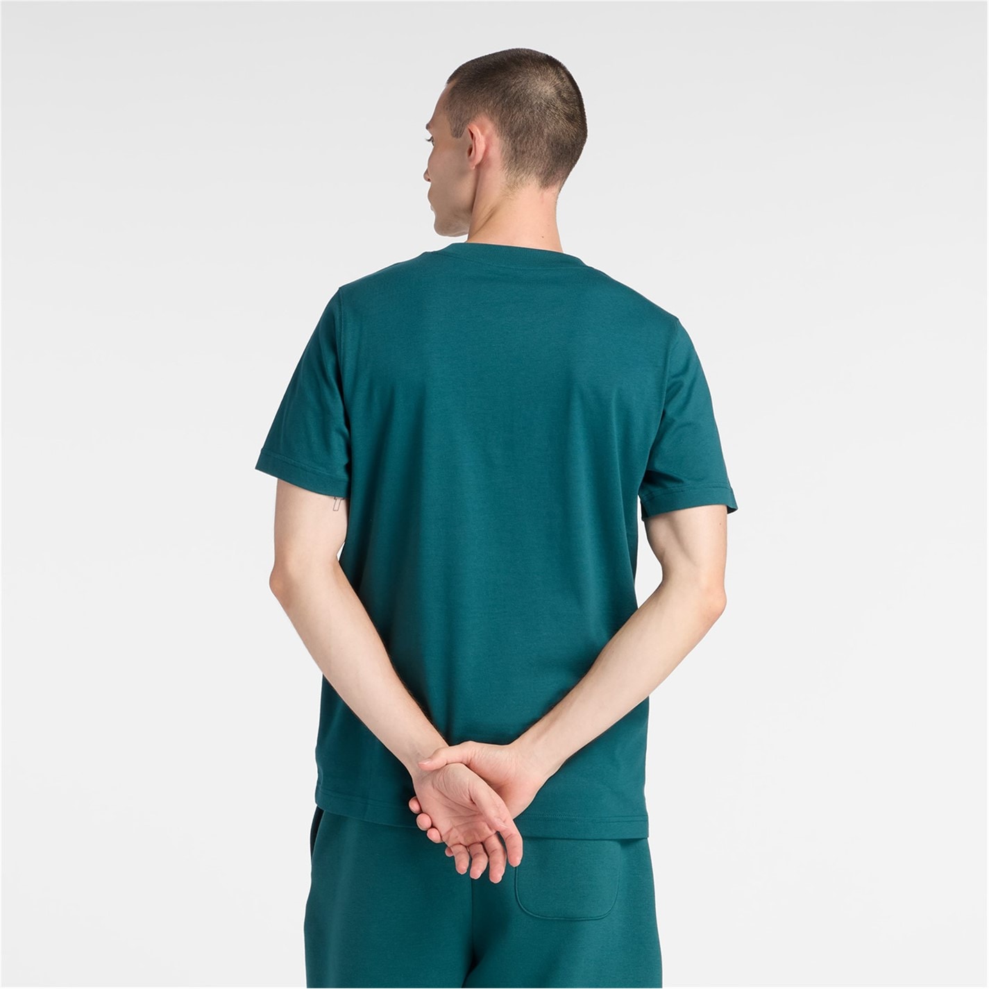 Kraťasy New Balance Green 6276406 Men's Fleece Jogger Shorts - 3