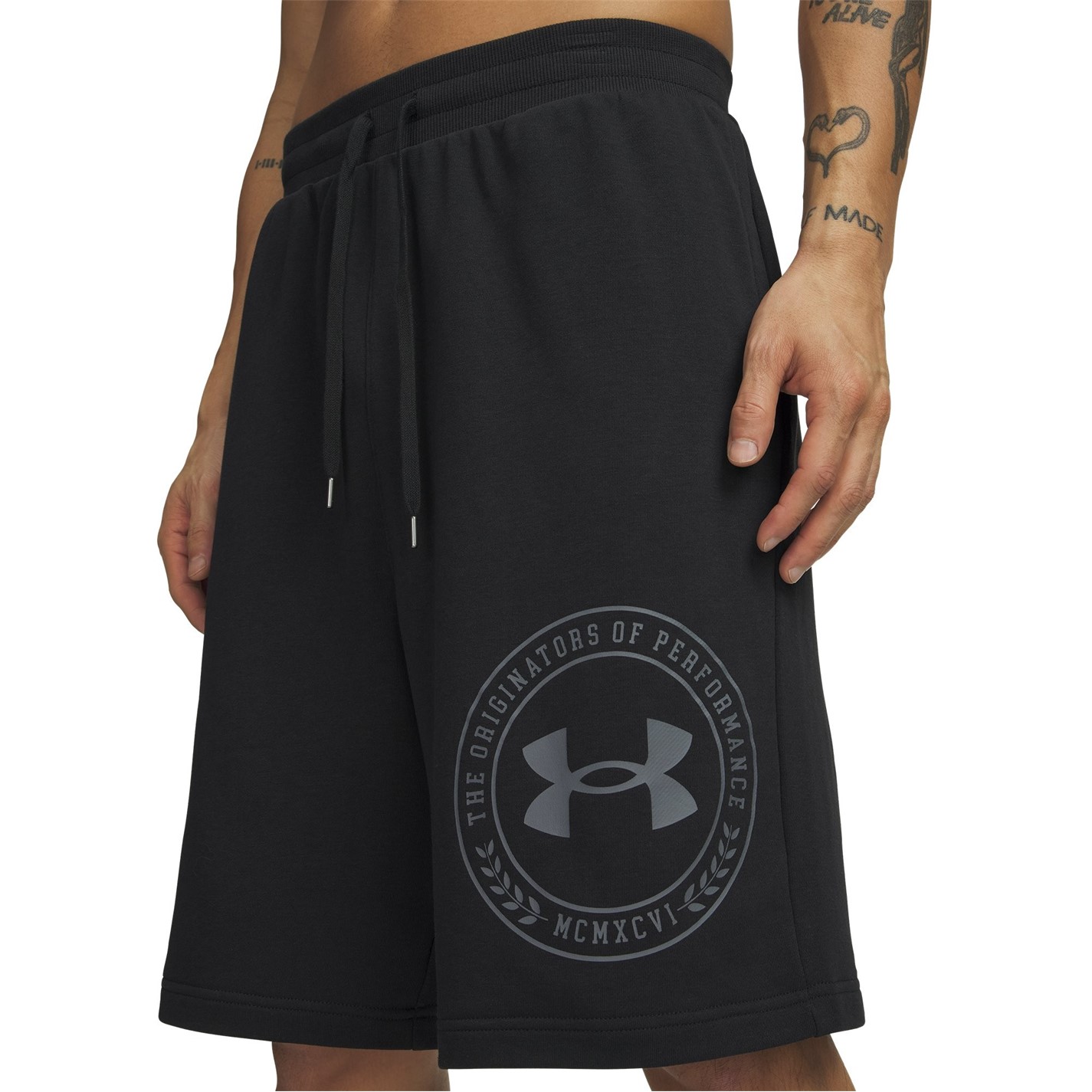 Kraťasy Under Armour Black 978931 Men's Fleece Jogger Shorts - 3