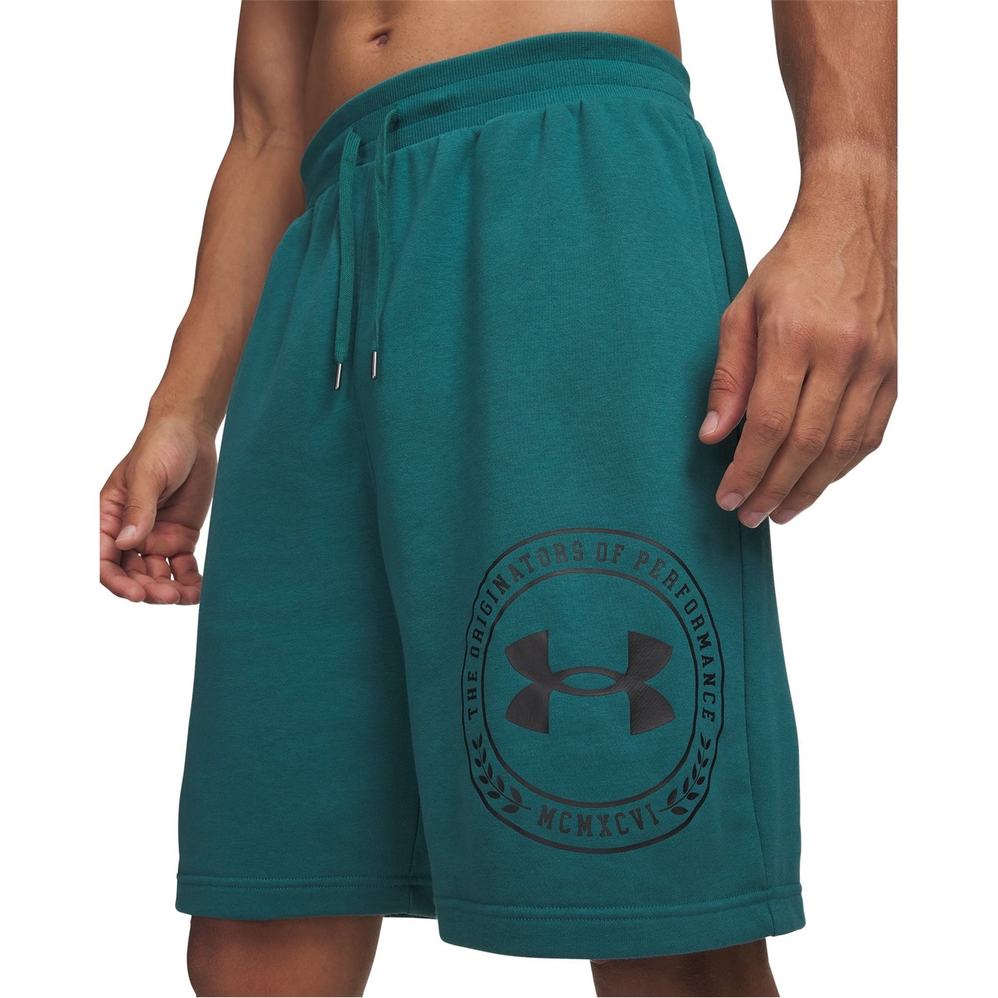 Kraťasy Under Armour Green 6878877 Men's Fleece Jogger Shorts - 3