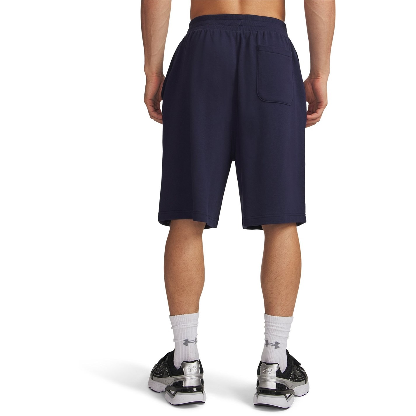 Kraťasy Under Armour Navy 9556206 Men's Fleece Jogger Shorts - 2