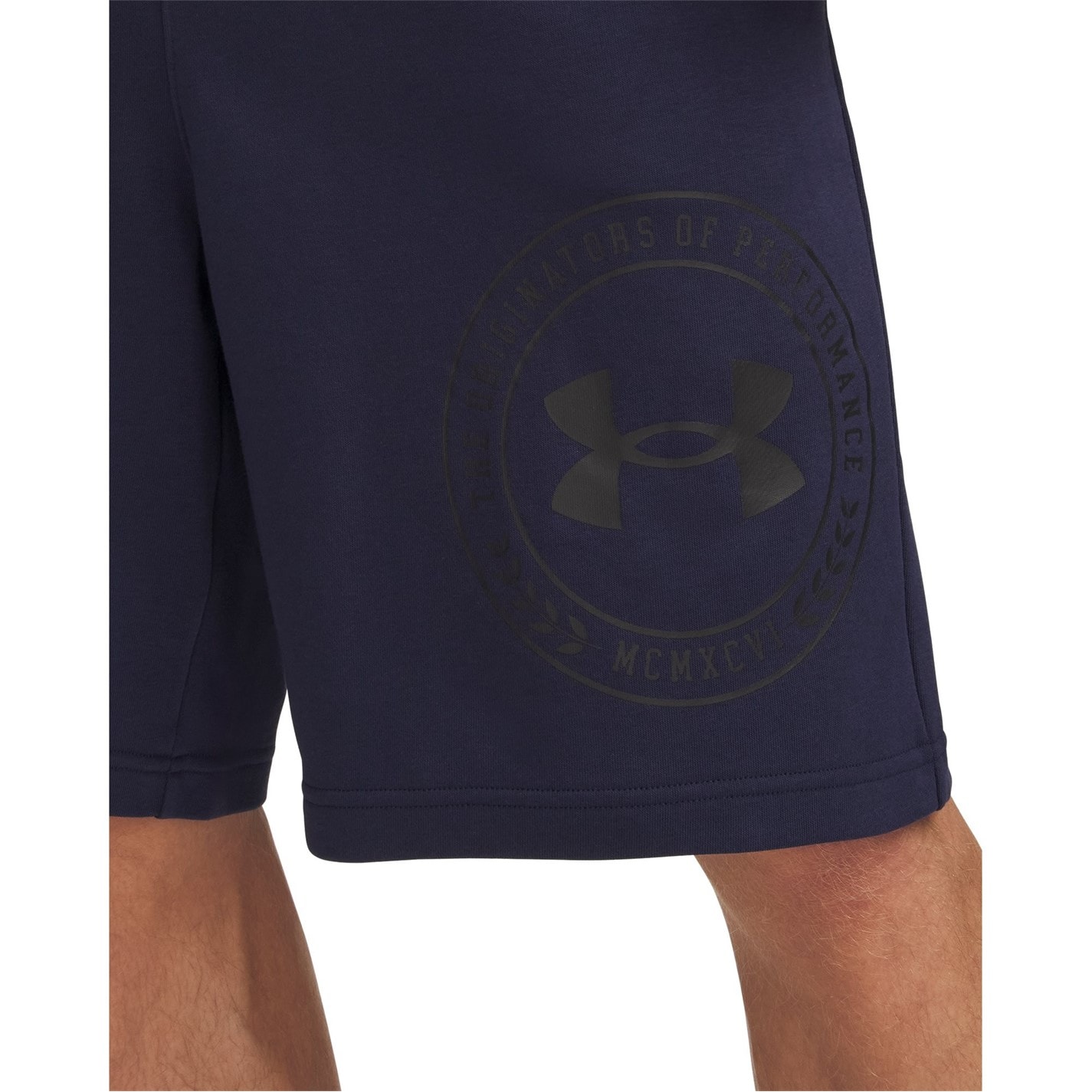 Kraťasy Under Armour Navy 9556206 Men's Fleece Jogger Shorts - 3