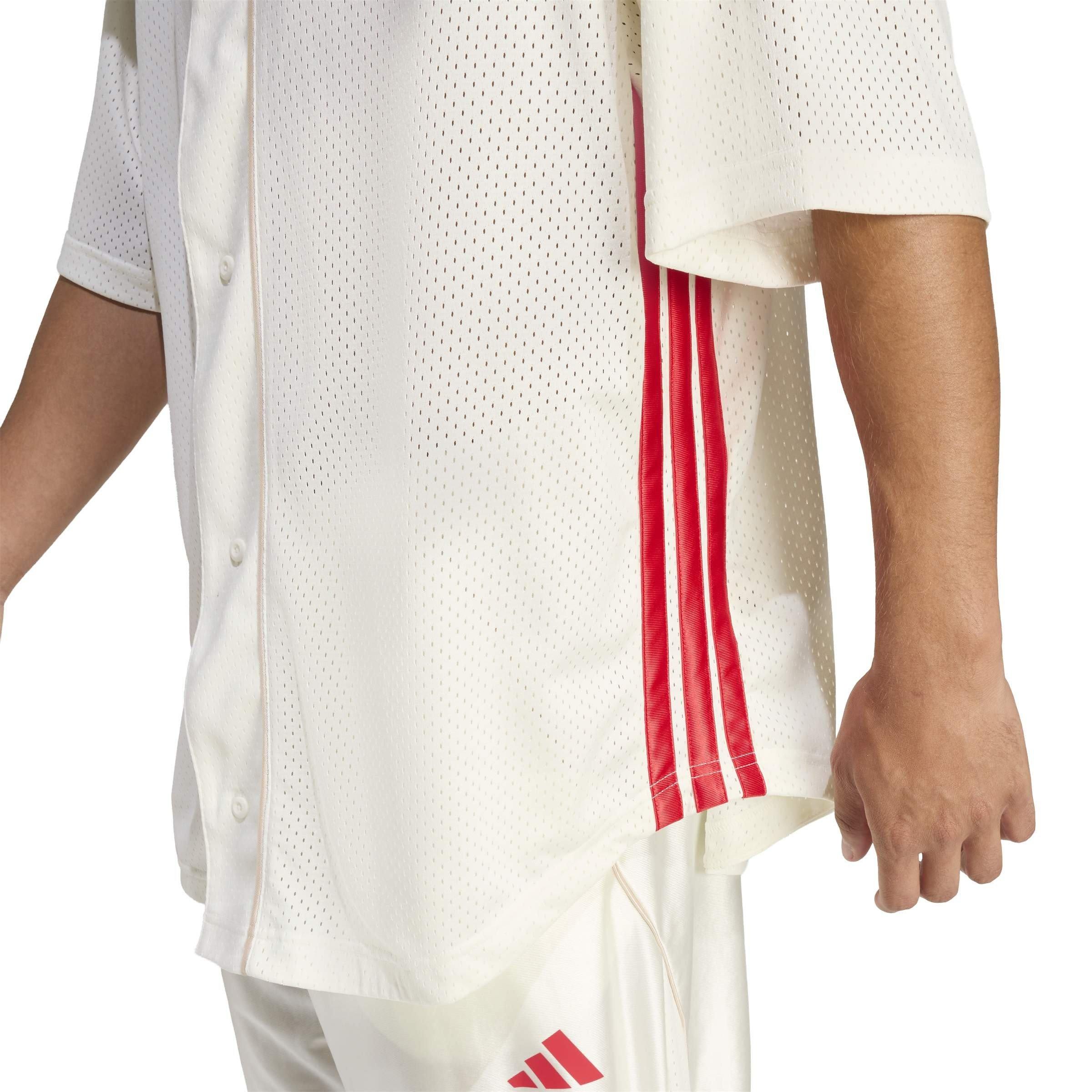 Kraťasy adidas Off White 878502 Men's Fleece Jogger Shorts - 5