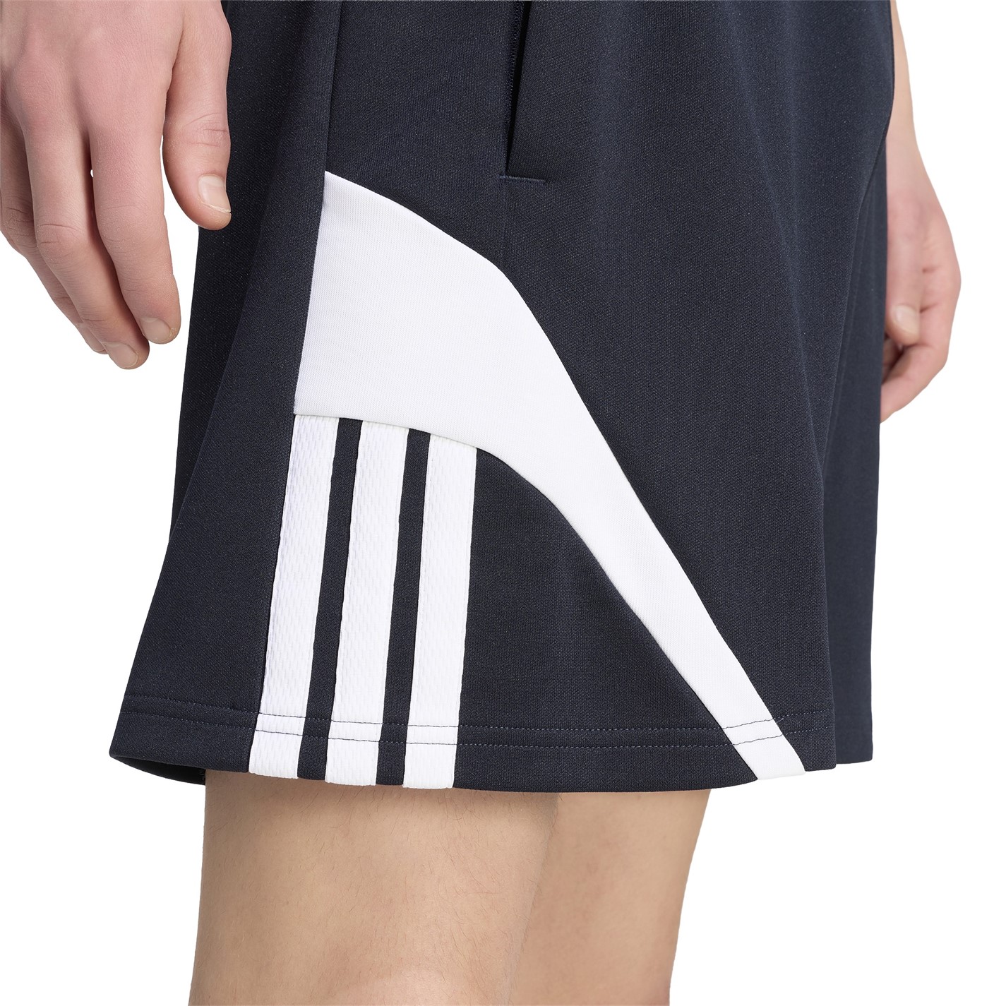 Kraťasy adidas Navy 1466506 Men's Fleece Jogger Shorts - 5