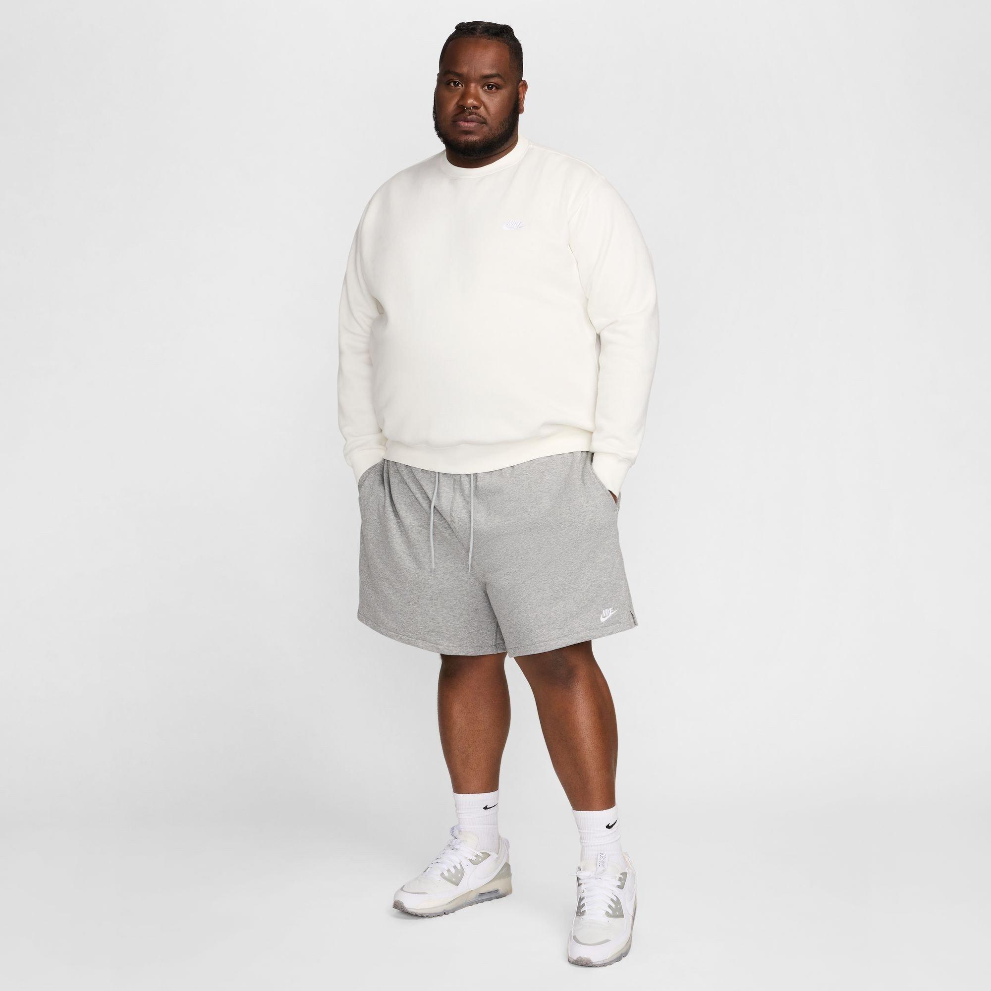 Kraťasy Nike Grey Heather 1717592 Sportswear Club Men's Shorts - 15