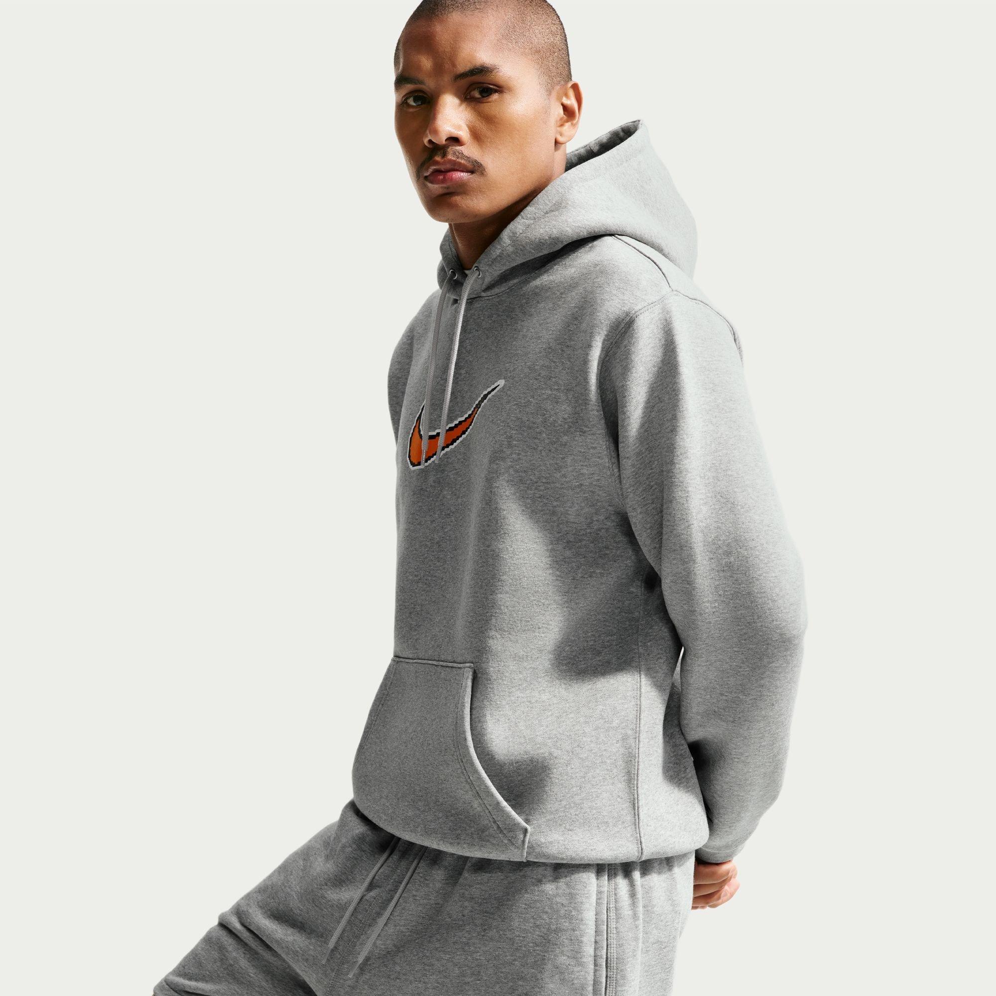 Kraťasy Nike Grey Heather 1717592 Sportswear Club Men's Shorts - 8