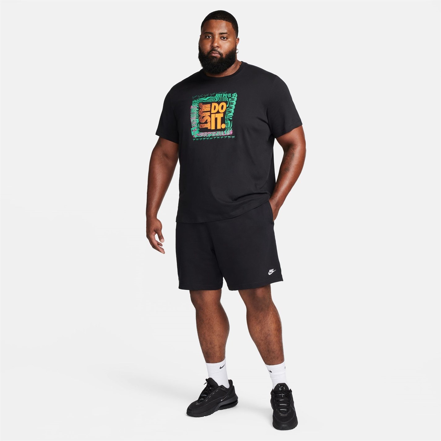 Kraťasy Nike Black 626490 Sportswear Club Men's Shorts - 13