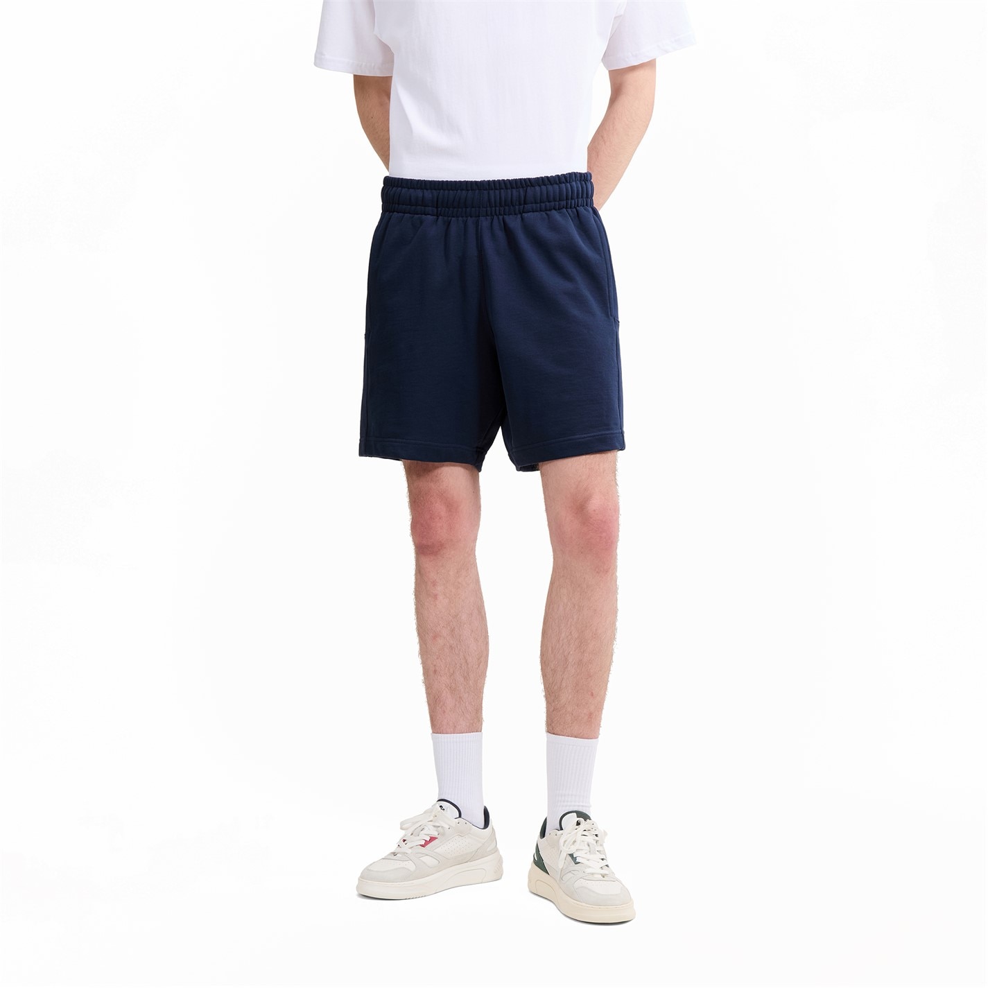 Kraťasy Ellesse Navy 2139302 Men's Fleece Jogger Shorts - 2