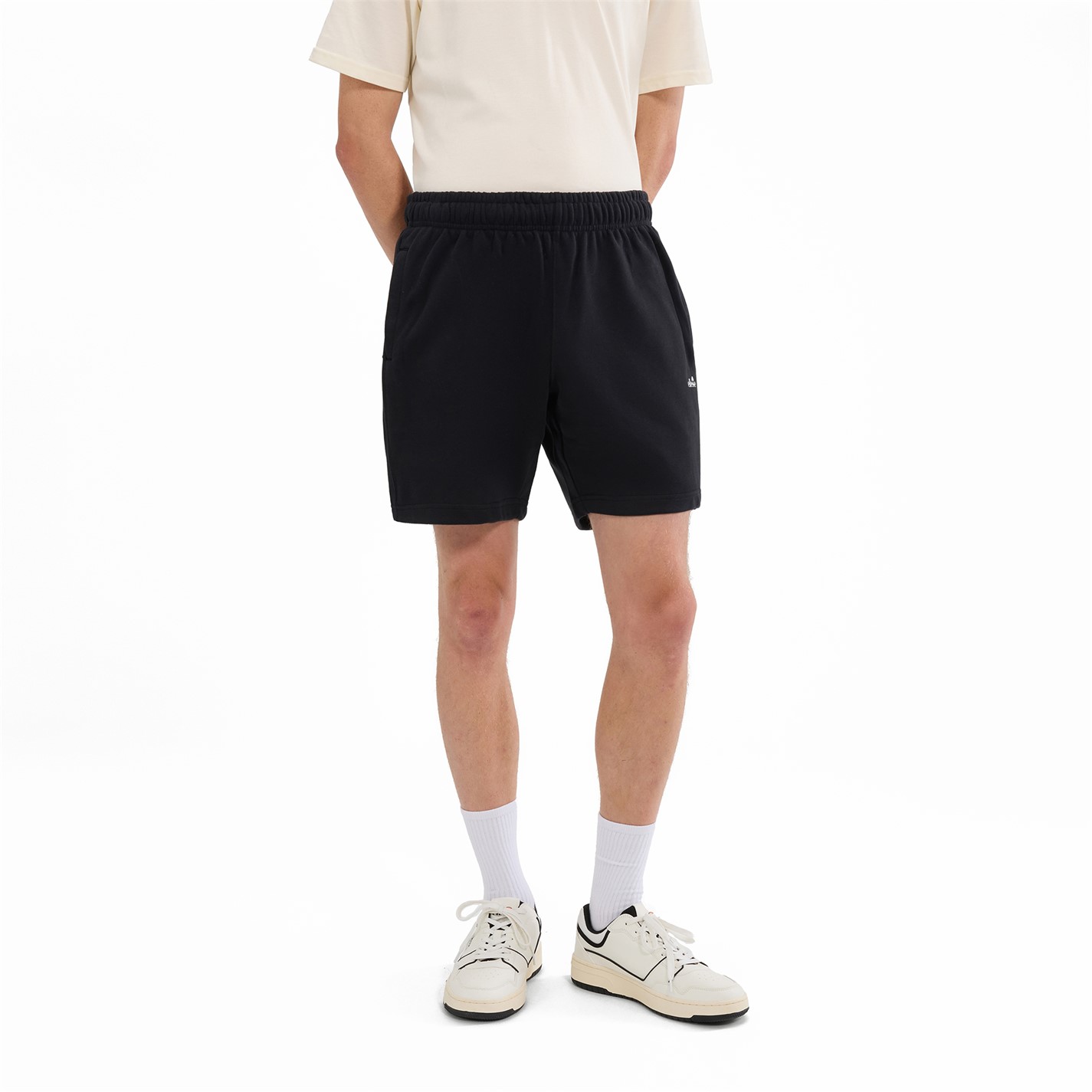 Kraťasy Ellesse Black 4430287 Men's Fleece Jogger Shorts - 3