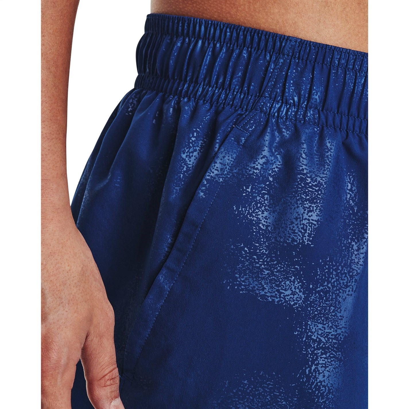 Kraťasy Under Armour Blue 2114589 Woven Emboss Gym Shorts Mens - 6