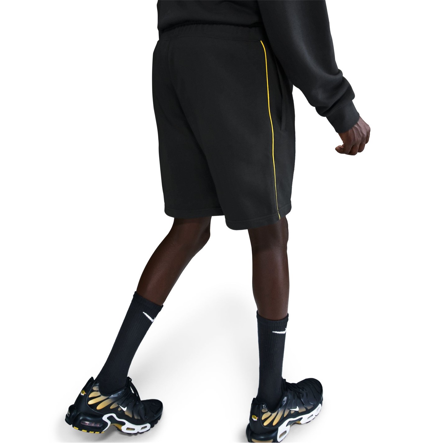 Kraťasy Nike Black 468775 M Nsw Sw Air Short Ft Jogger Mens - 2