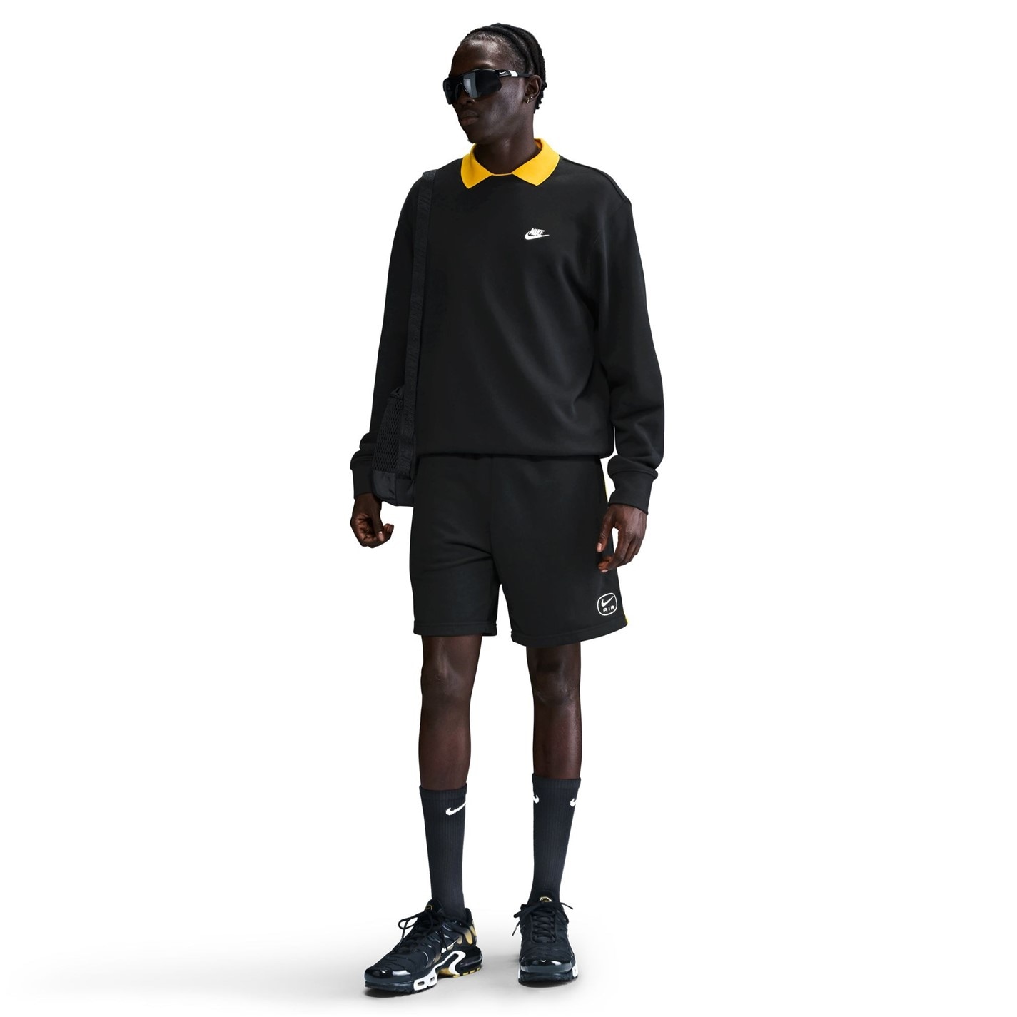 Kraťasy Nike Black 468775 M Nsw Sw Air Short Ft Jogger Mens - 3