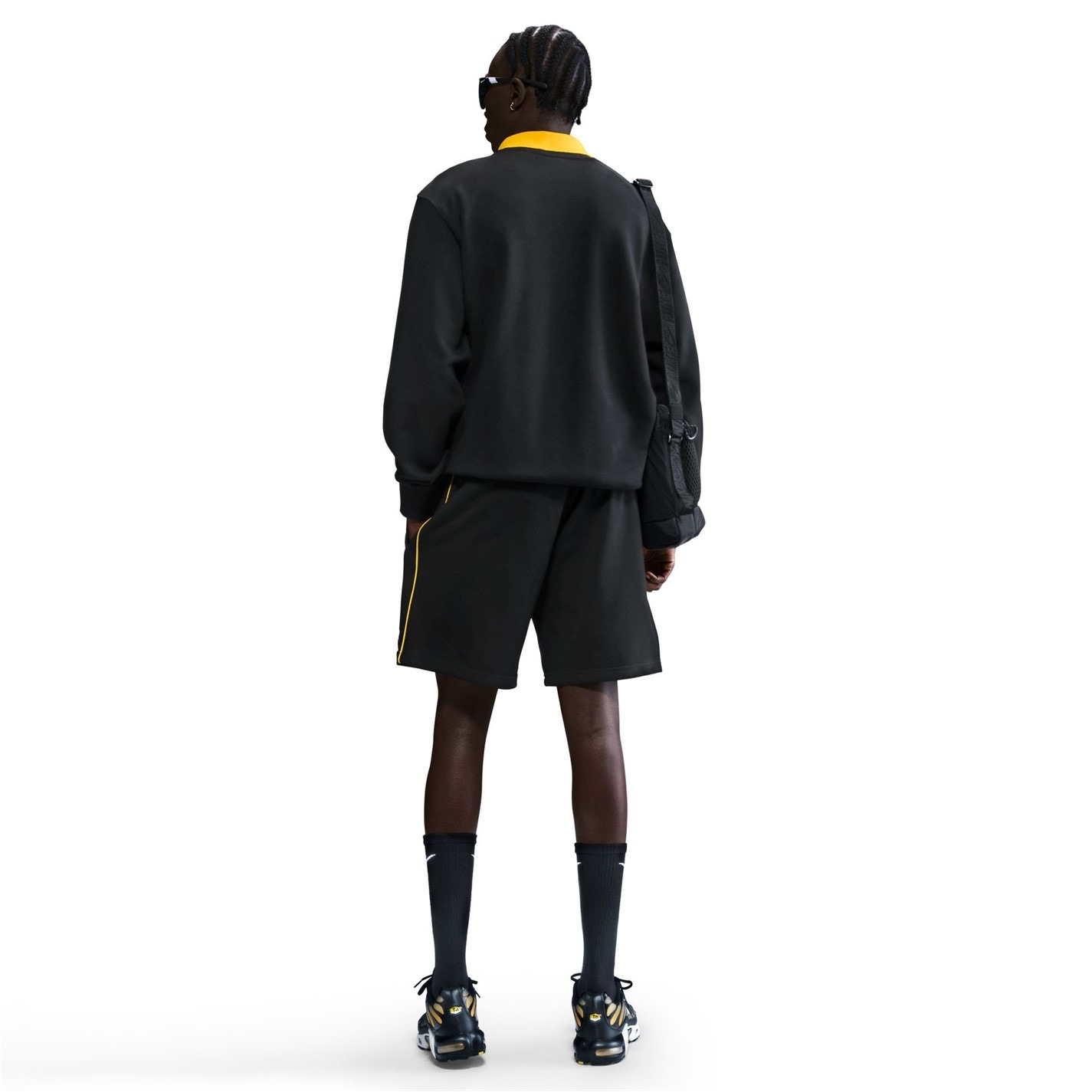 Kraťasy Nike Black 468775 M Nsw Sw Air Short Ft Jogger Mens - 4