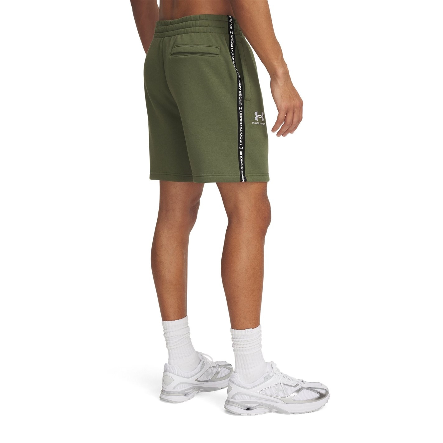 Kraťasy Under Armour Marine OD Green 6103668 Men's Fleece Jogger Shorts - 2
