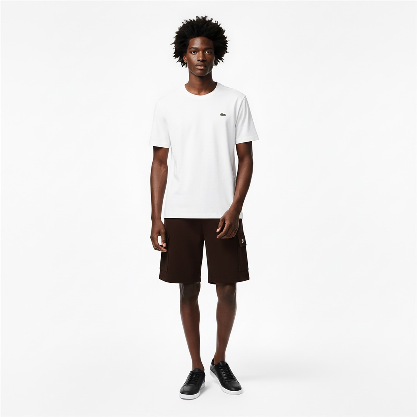 Kraťasy Lacoste Brown 3LA 1018997 Cargo Shorts - 6