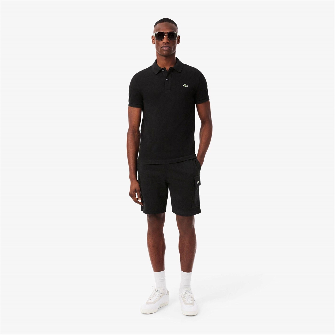Kraťasy Lacoste Black 031 789418 Cargo Shorts - 4