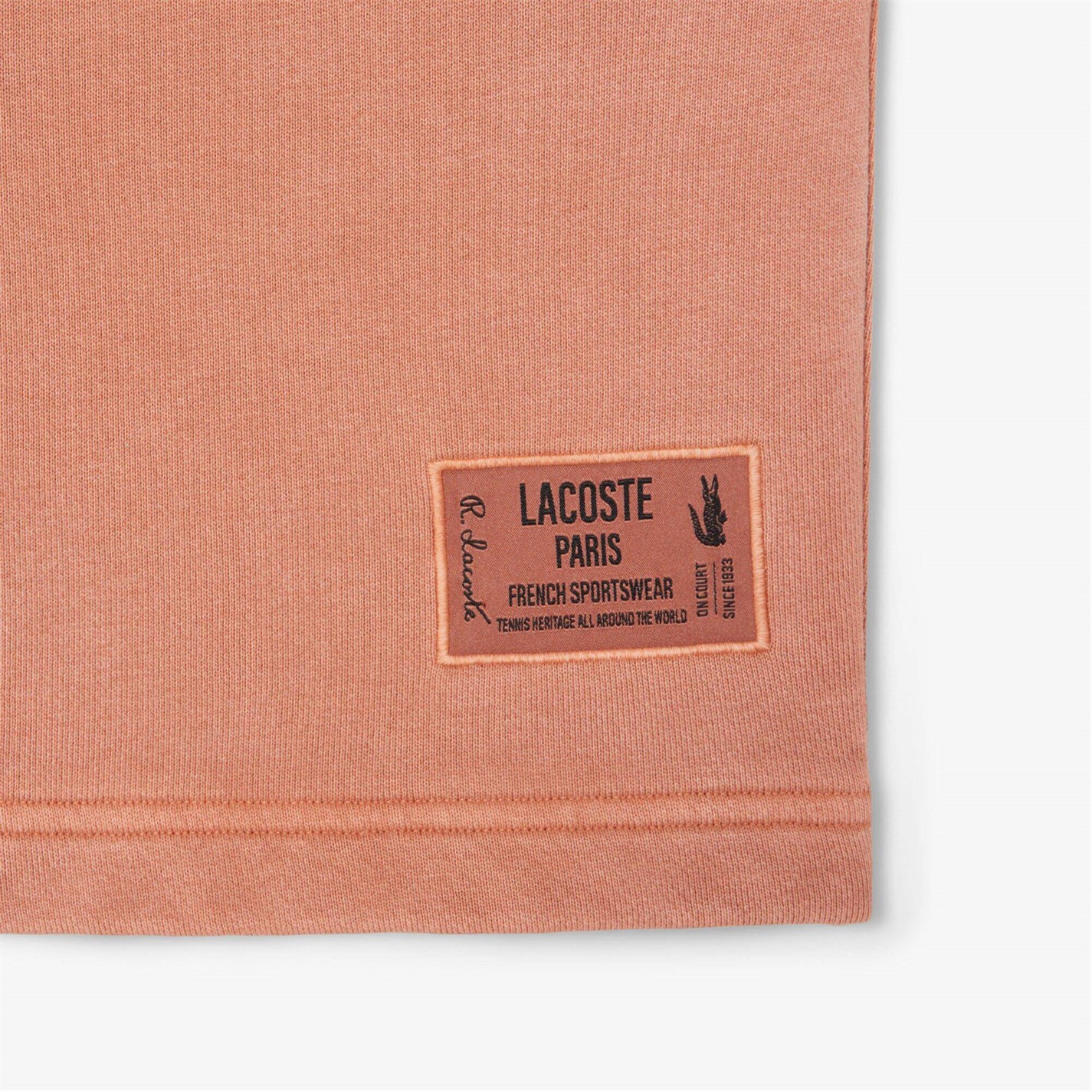 Kraťasy Lacoste Latte I1K 9058749 Men's Fleece Jogger Shorts - 4