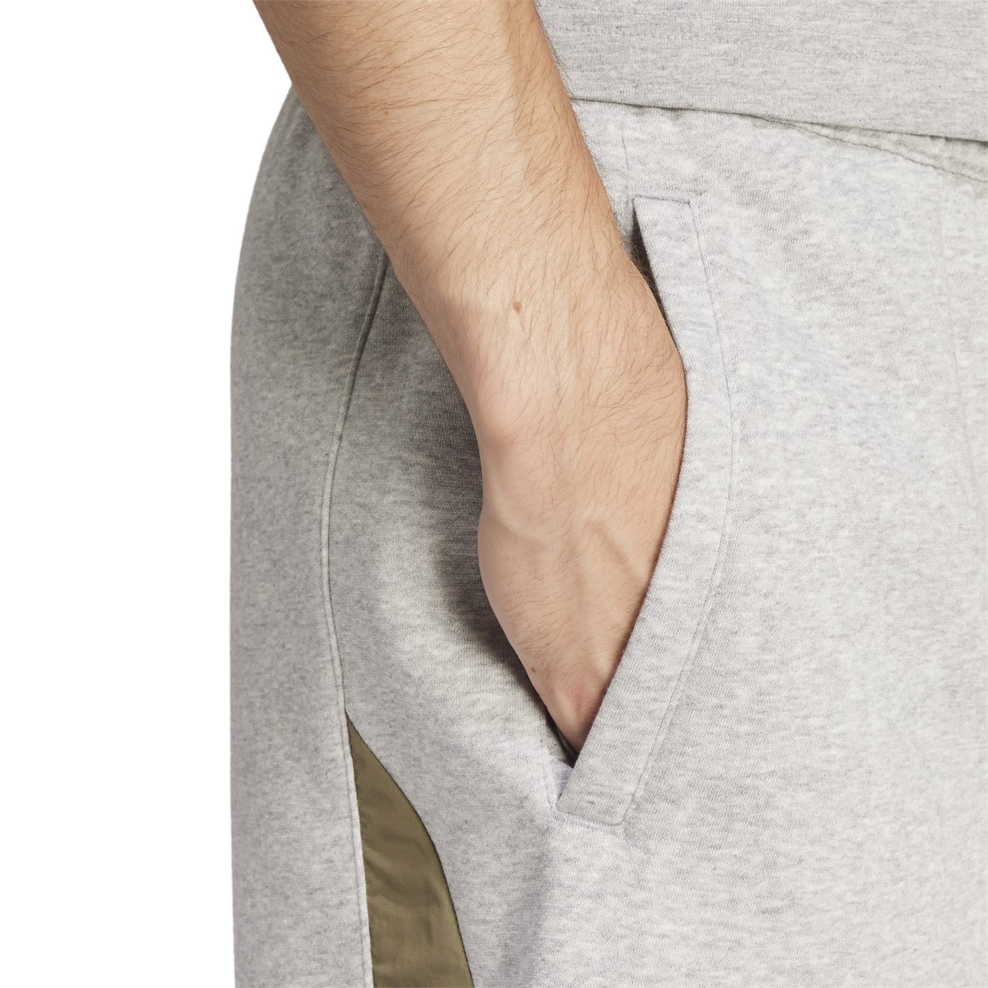 Kraťasy adidas Grey Heather 4561939 Seasonal Essentials Colorblock Shorts Mens - 6