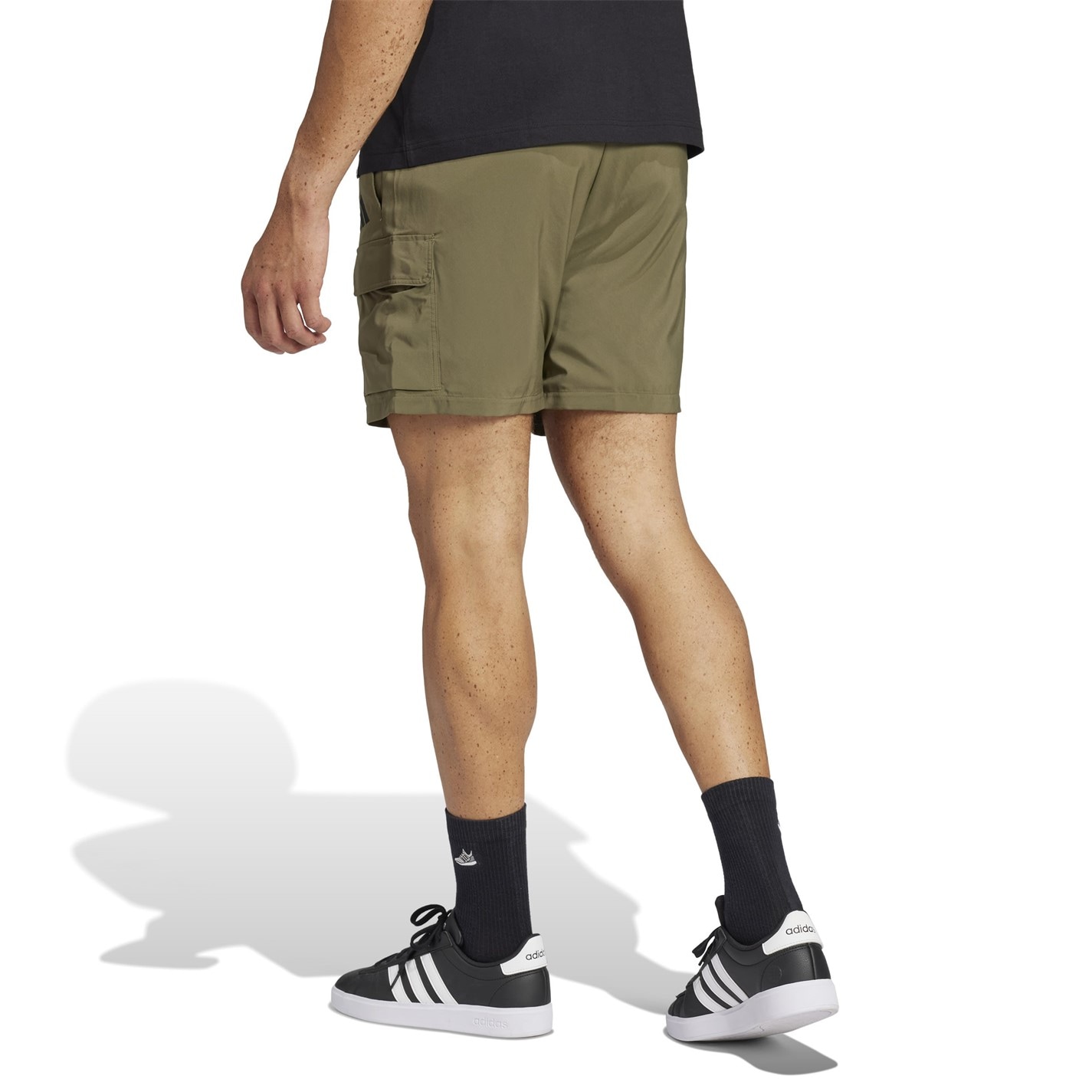Kraťasy adidas Olive 3013190 Essentials Small Logo Cargo Chelsea Shorts - 3