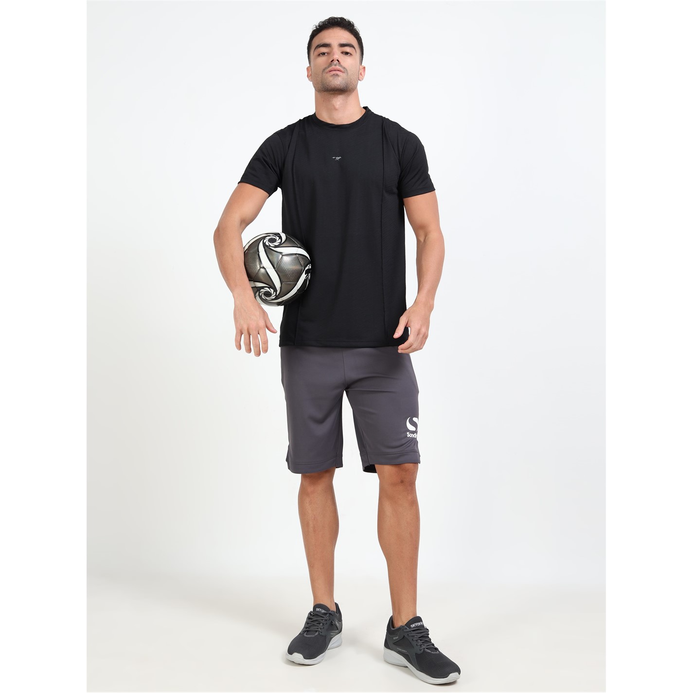 Kraťasy Sondico Dark Grey 5025620 Active Shorts - Mens - 8
