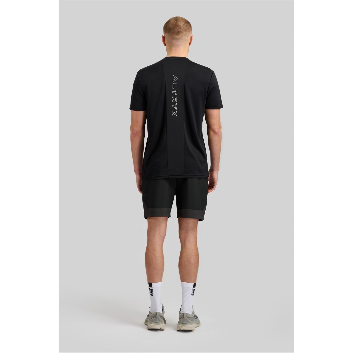 Kraťasy ALTRYN Grey Mix 8482246 Men's Fleece Jogger Shorts - 2