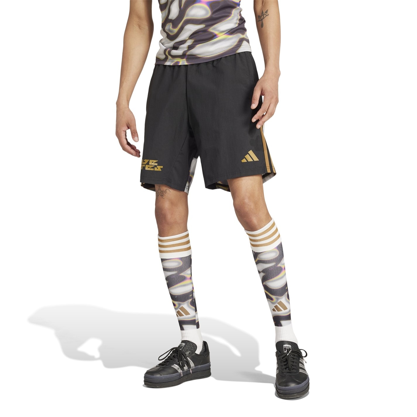 Kraťasy adidas Black 2033776 Tiro Pride Downtime Shorts Mens - 2