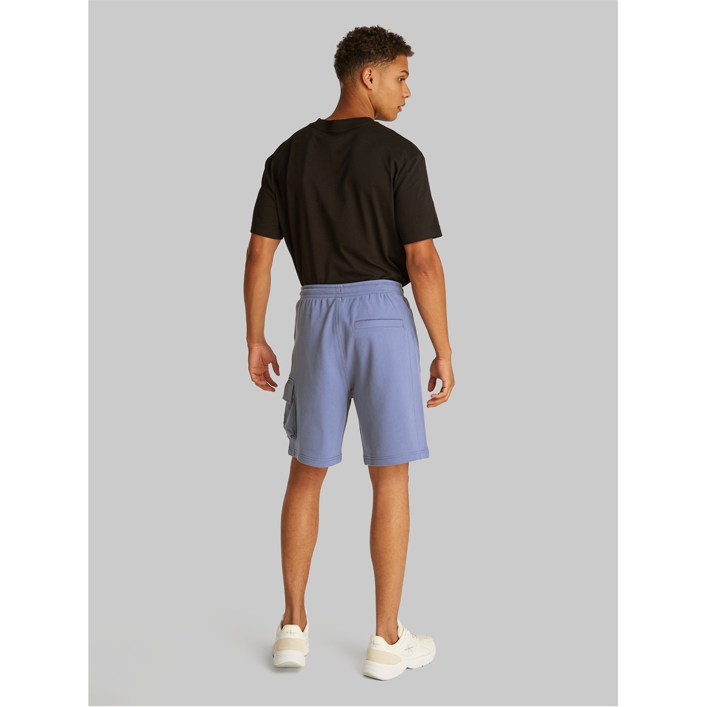Kraťasy Calvin Klein Jeans Grisaille 6673143 WOVEN LABEL SHORT - 4