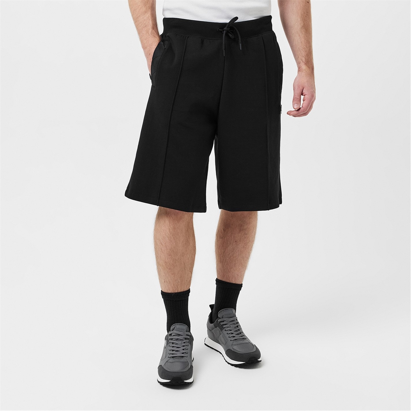Kraťasy Hugo Black 001 6116402 Jogging Shorts - 3