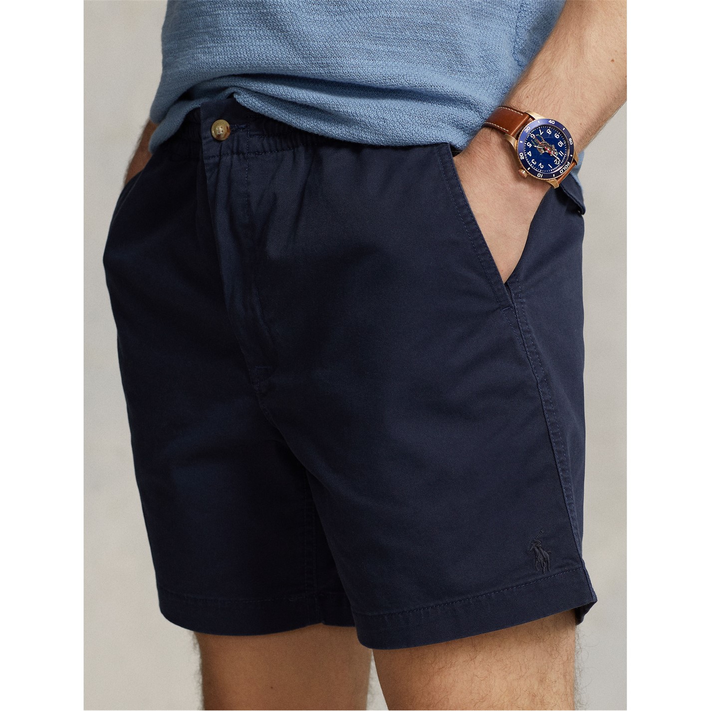 Kraťasy Polo Ralph Lauren Nautical Ink 7604138 Prepster Shorts - 4