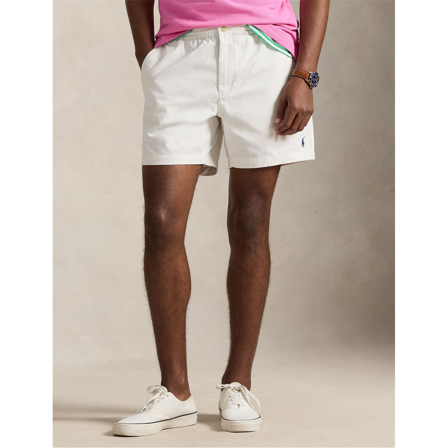Kraťasy Polo Ralph Lauren Deckwash White 4675585 Prepster Shorts - 2