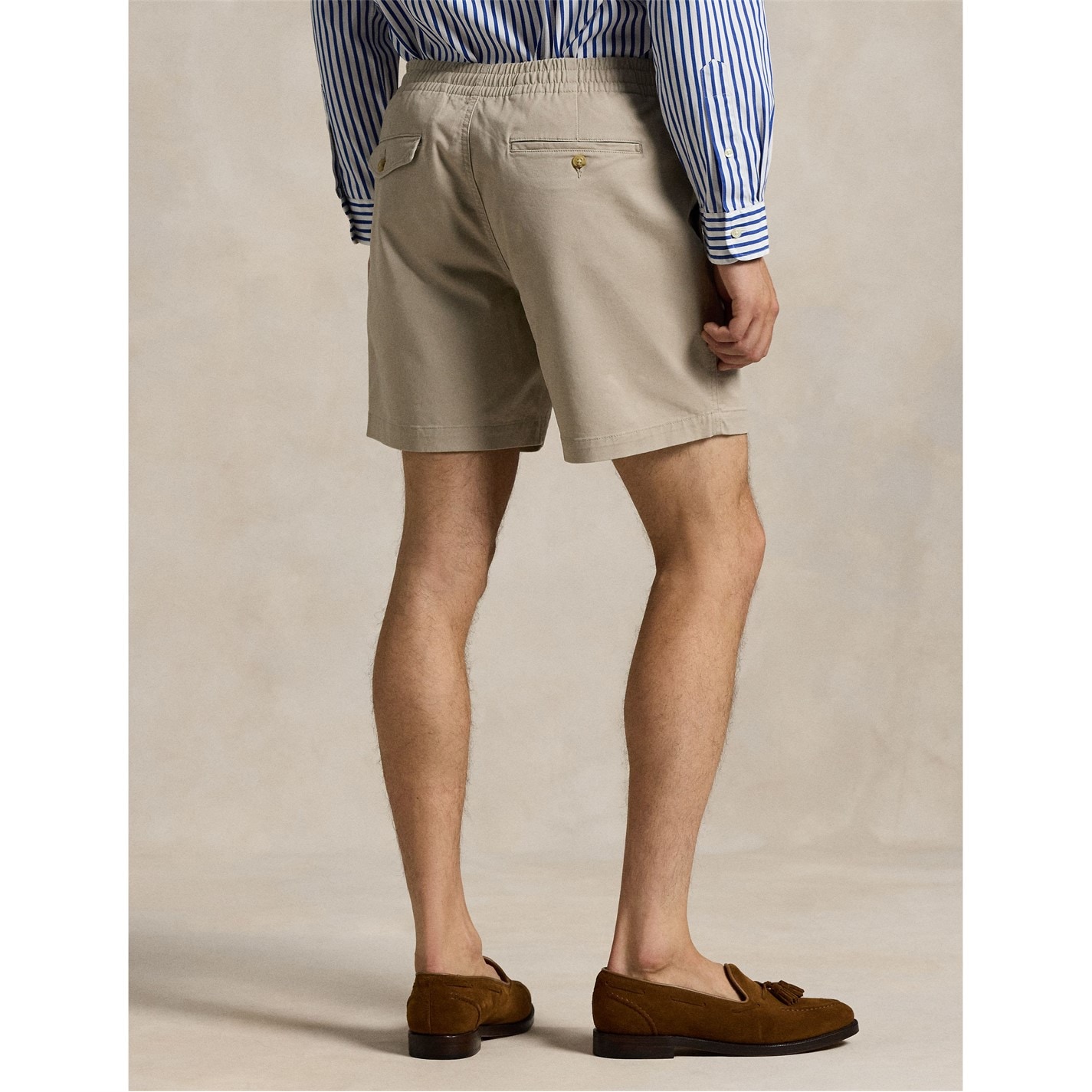 Kraťasy Polo Ralph Lauren Khaki Tan 4336557 Prepster Shorts - 3